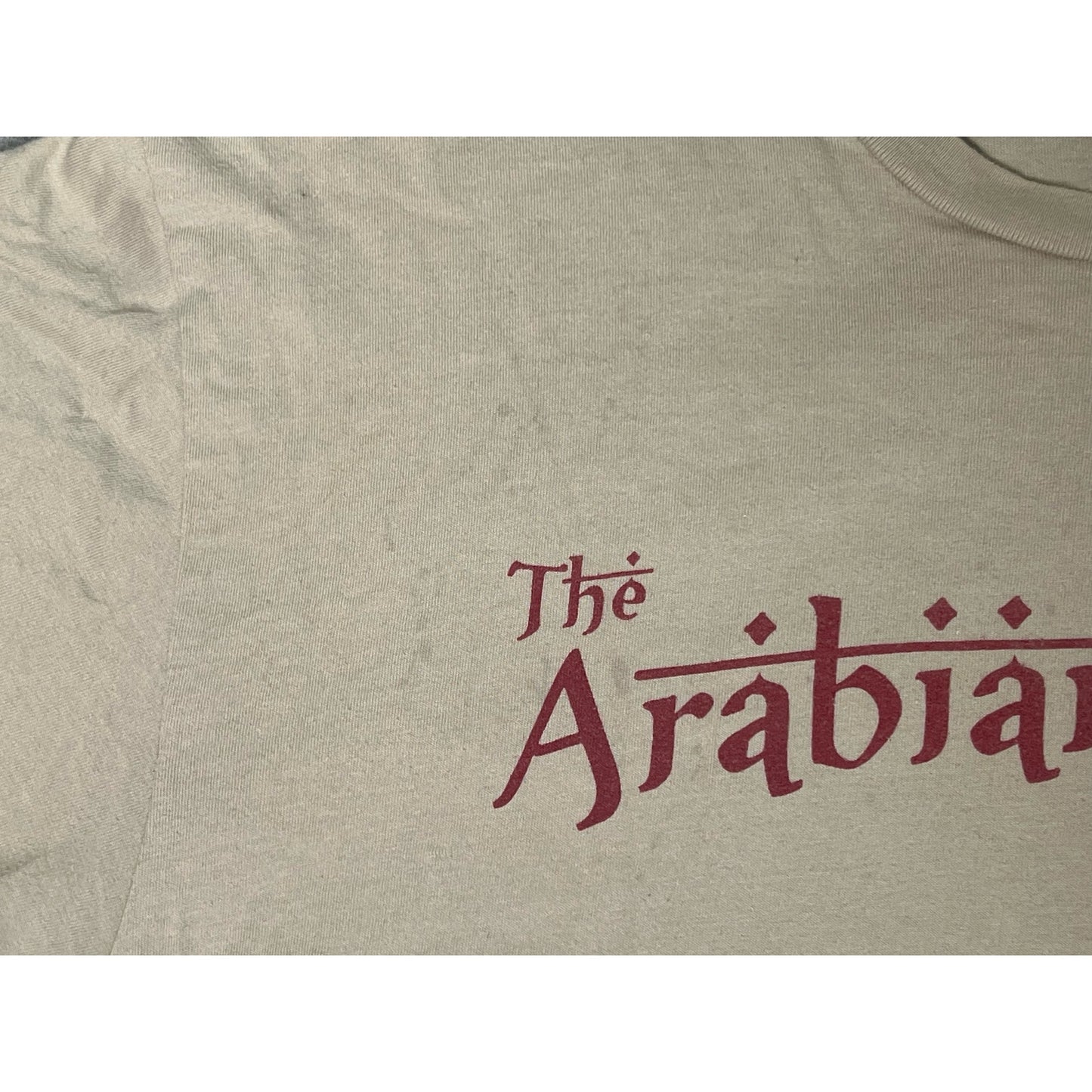 Vintage The Arabian Nights Folk Tale Double Sided T-shirt Large