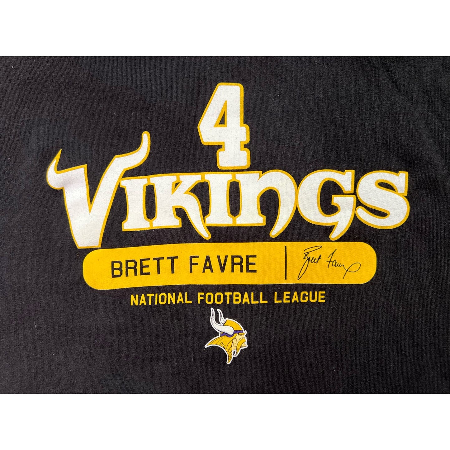 Reebok Minnesota Vikings Brett Favre Pullover Hoodie Large