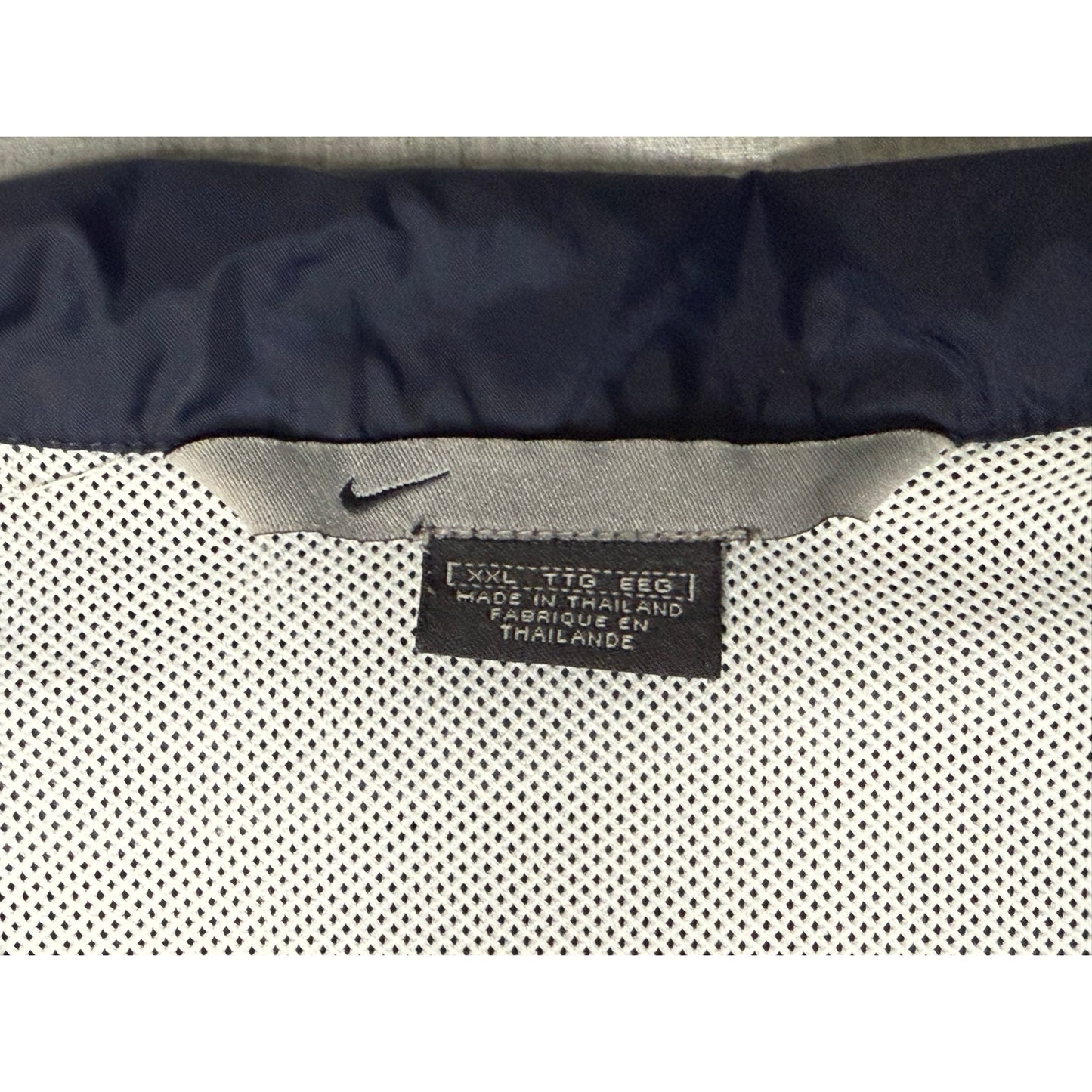 Vintage Y2K Nike Full Zip Collared Windbreaker Jacket 2XL