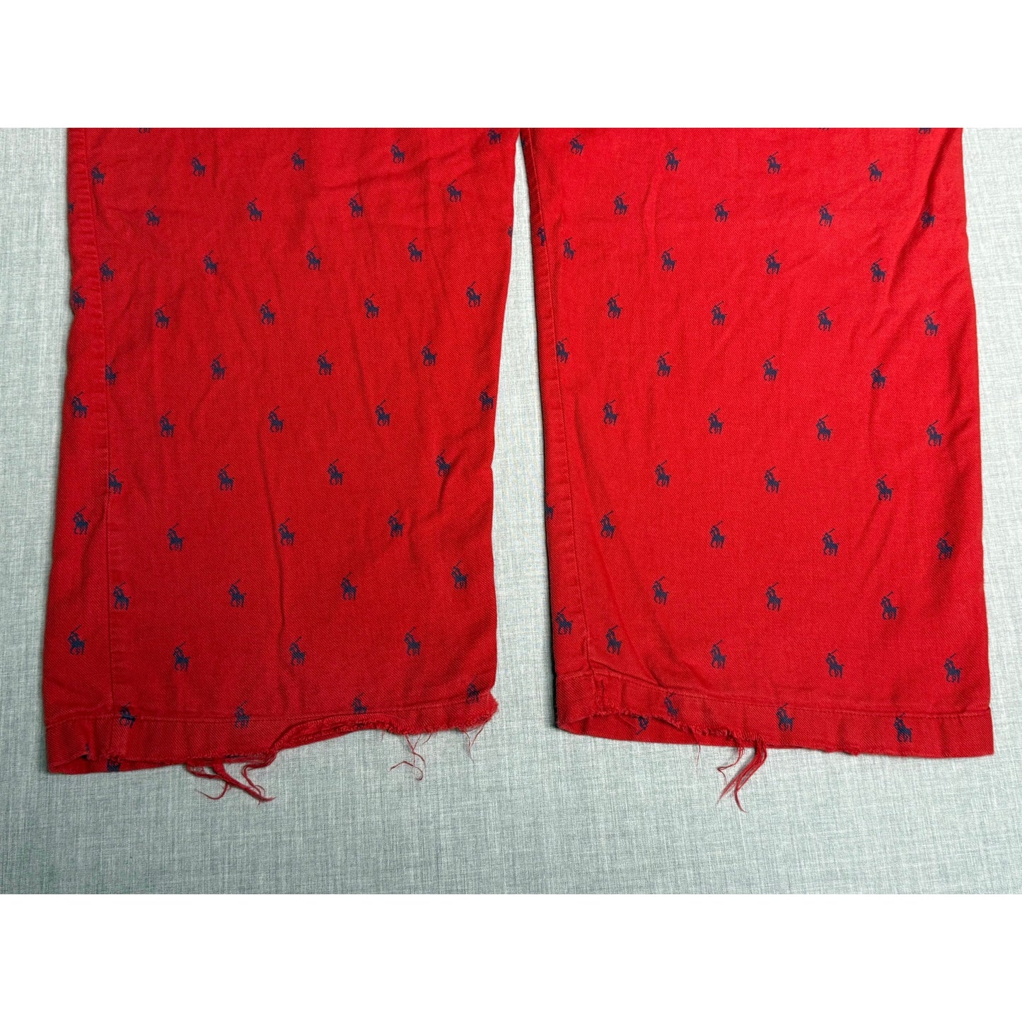 Vintage Y2K Polo Ralph Lauren Sleepwear All Over Logo Pajama Pants Medium