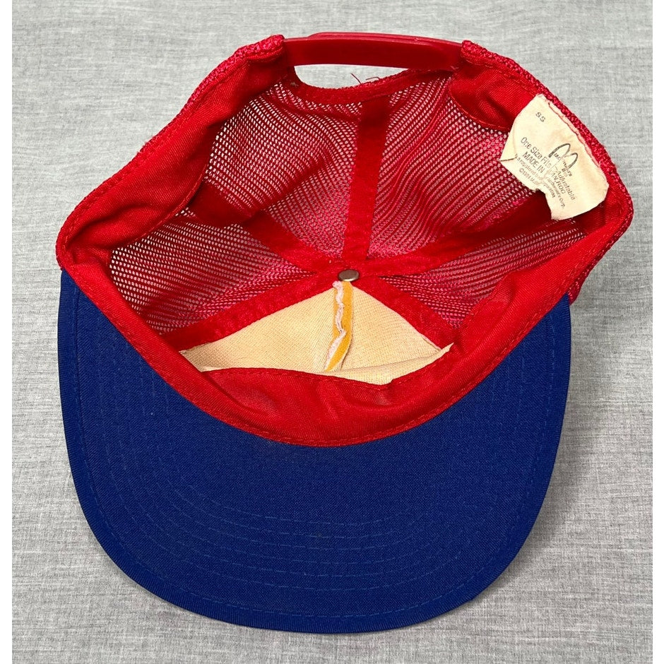 Vintage 1984 USA Olympics McDonalds Snapback Trucker Hat