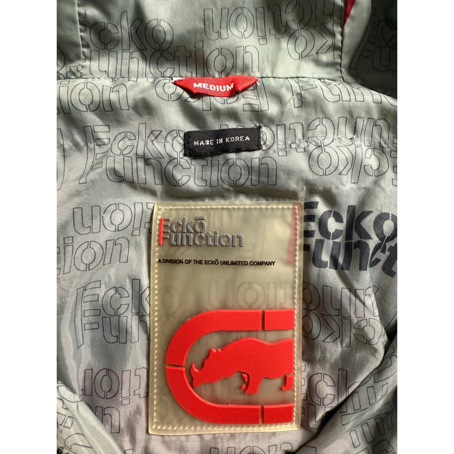 Vintage Y2K Ecko Function Half Zip Anorak Windbreaker Jacket Medium