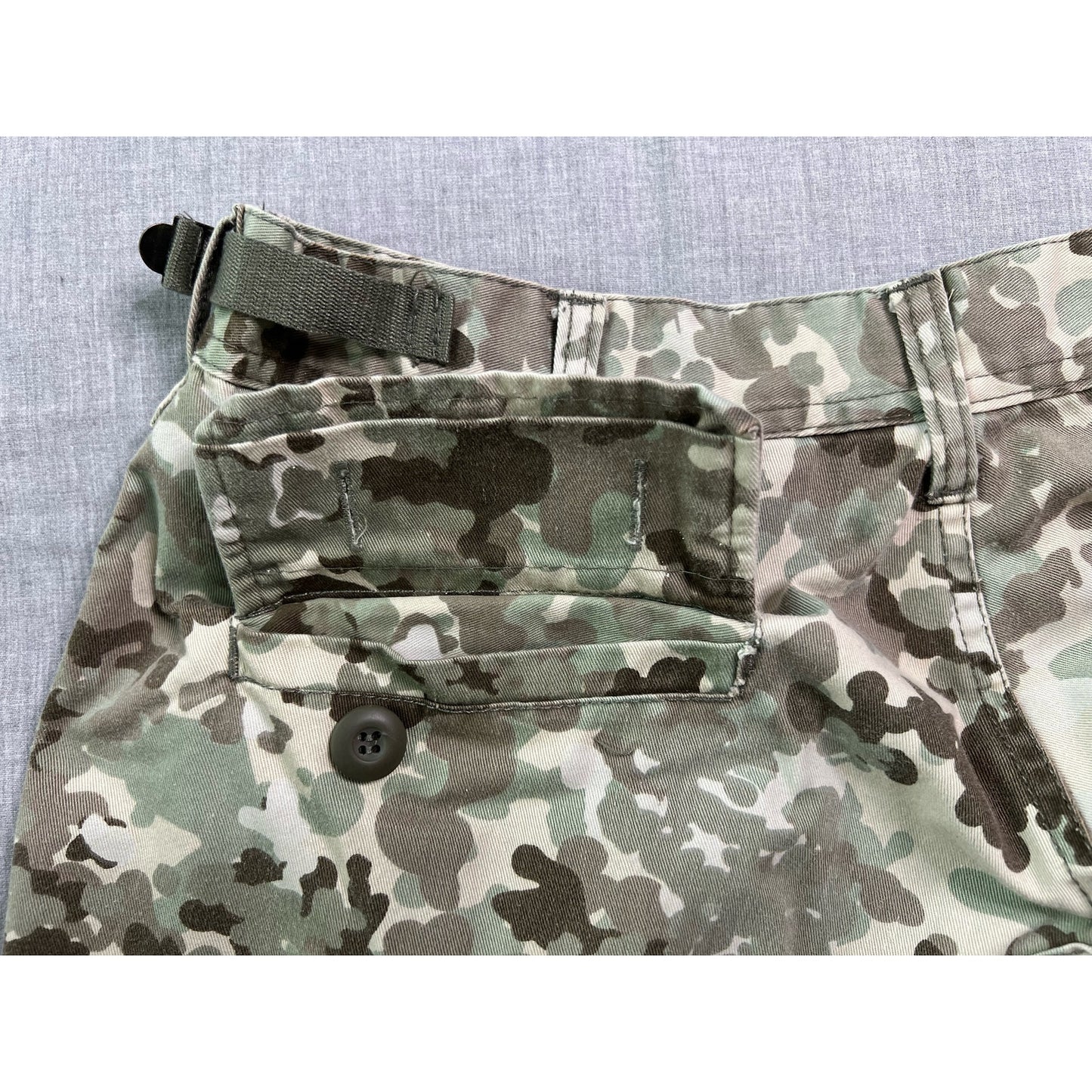 Military Camo Combat Cargo Pants Large Regular