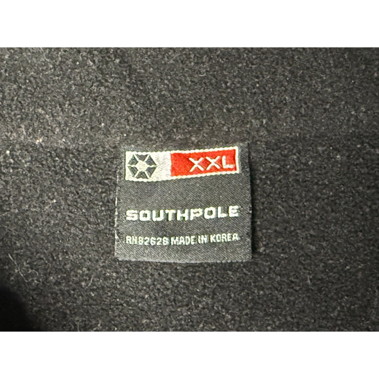Vintage 90s Southpole Quarter Zip Pullover Fleece Sweatshirt 2XL