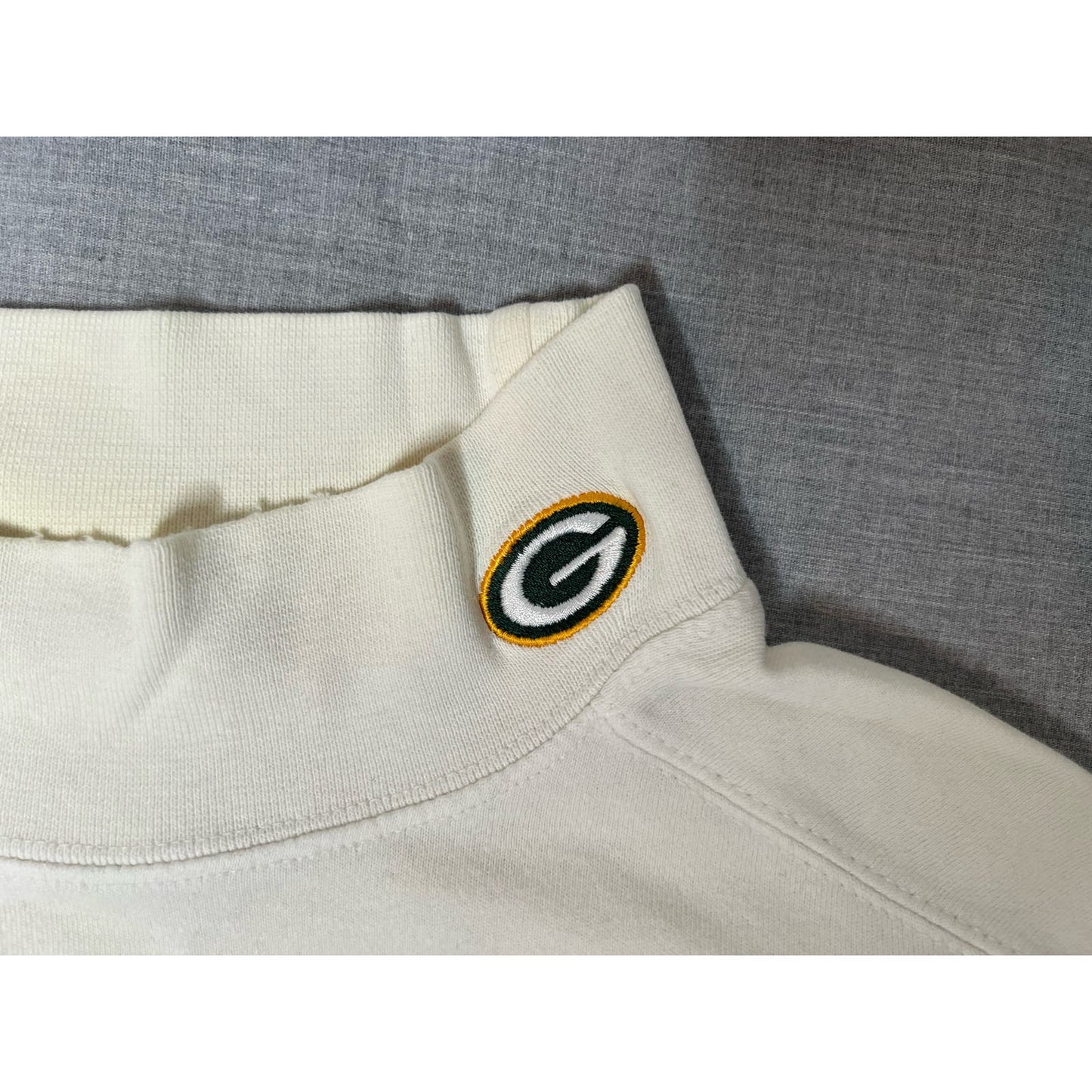 Vintage Green Bay Packers NFL Embroidered Collar Long Sleeve T-shirt Large