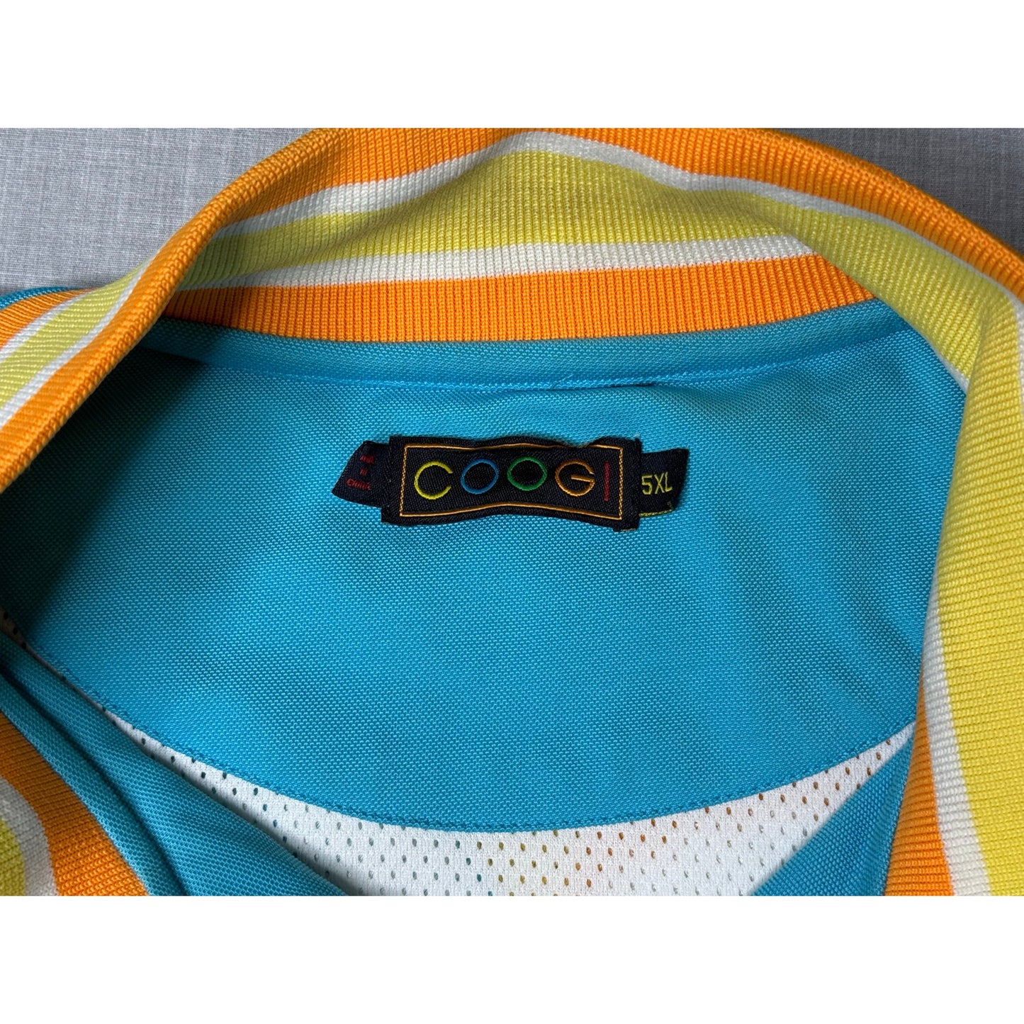 Vintage Y2K Coogi Embroidered Bird Scenery Full Zip Track Jacket 5XL
