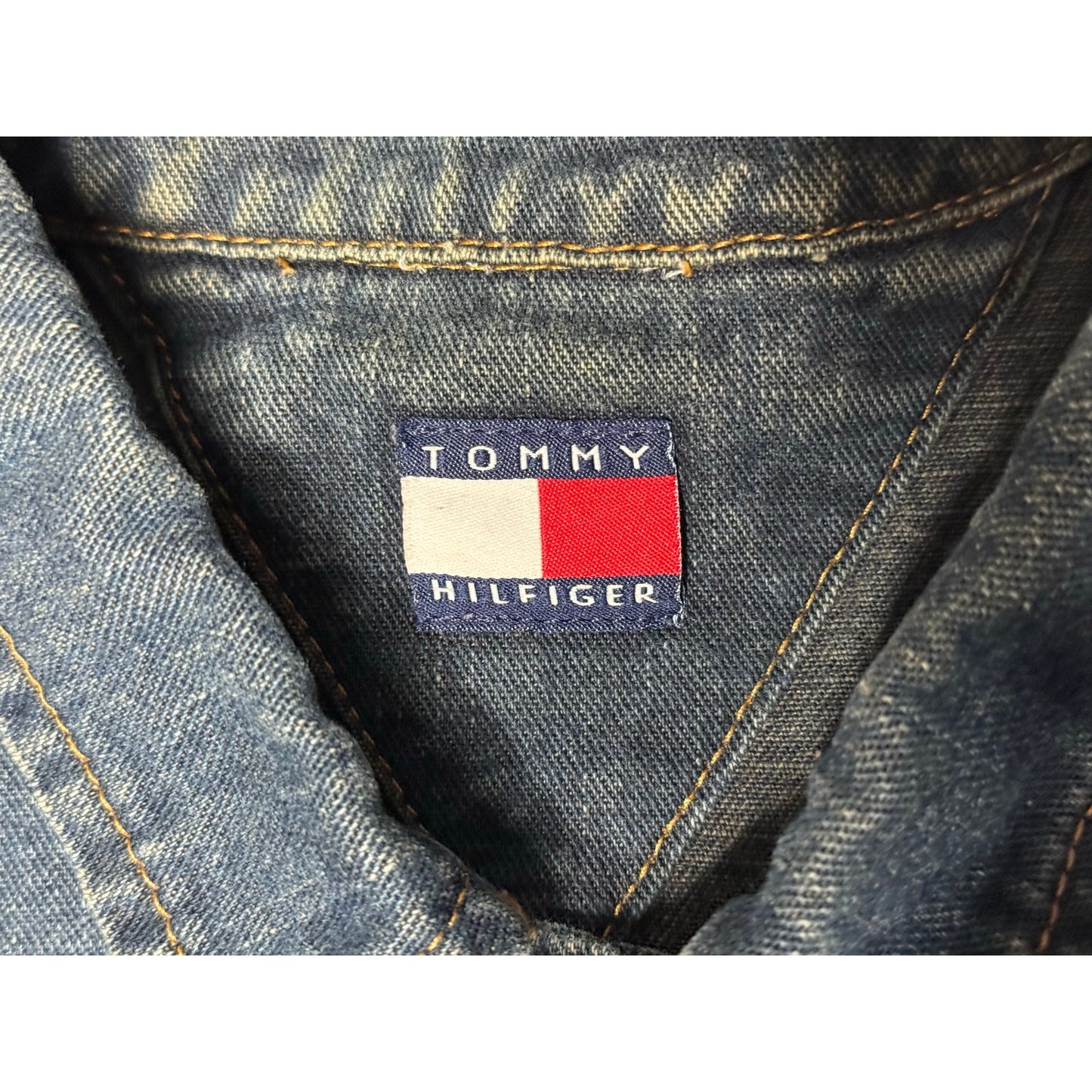 Tommy Hilfiger Button Up Denim Jean Jacket Women’s XL
