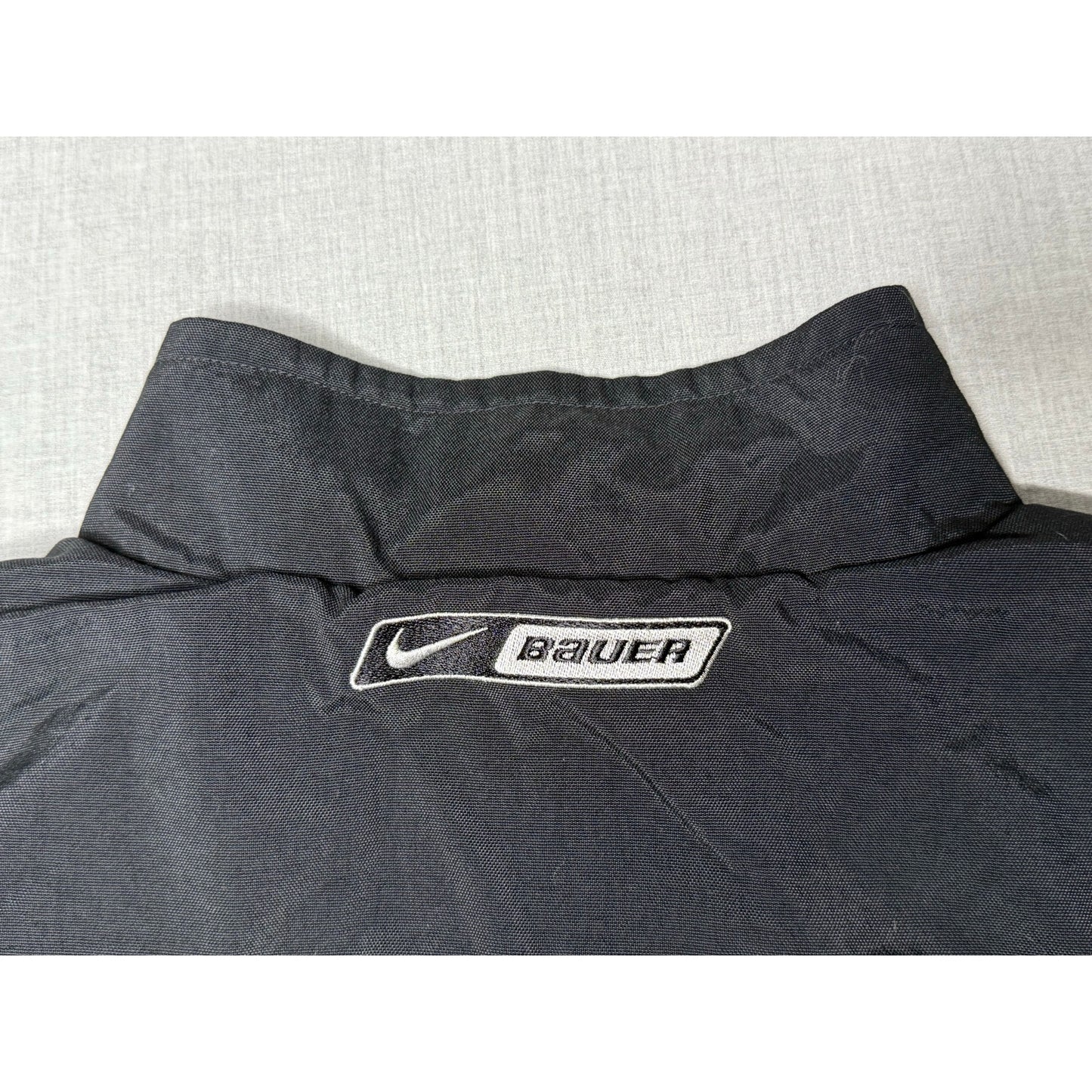 Vintage Y2K Nike Bauer Hockey Full Zip Jacket XL