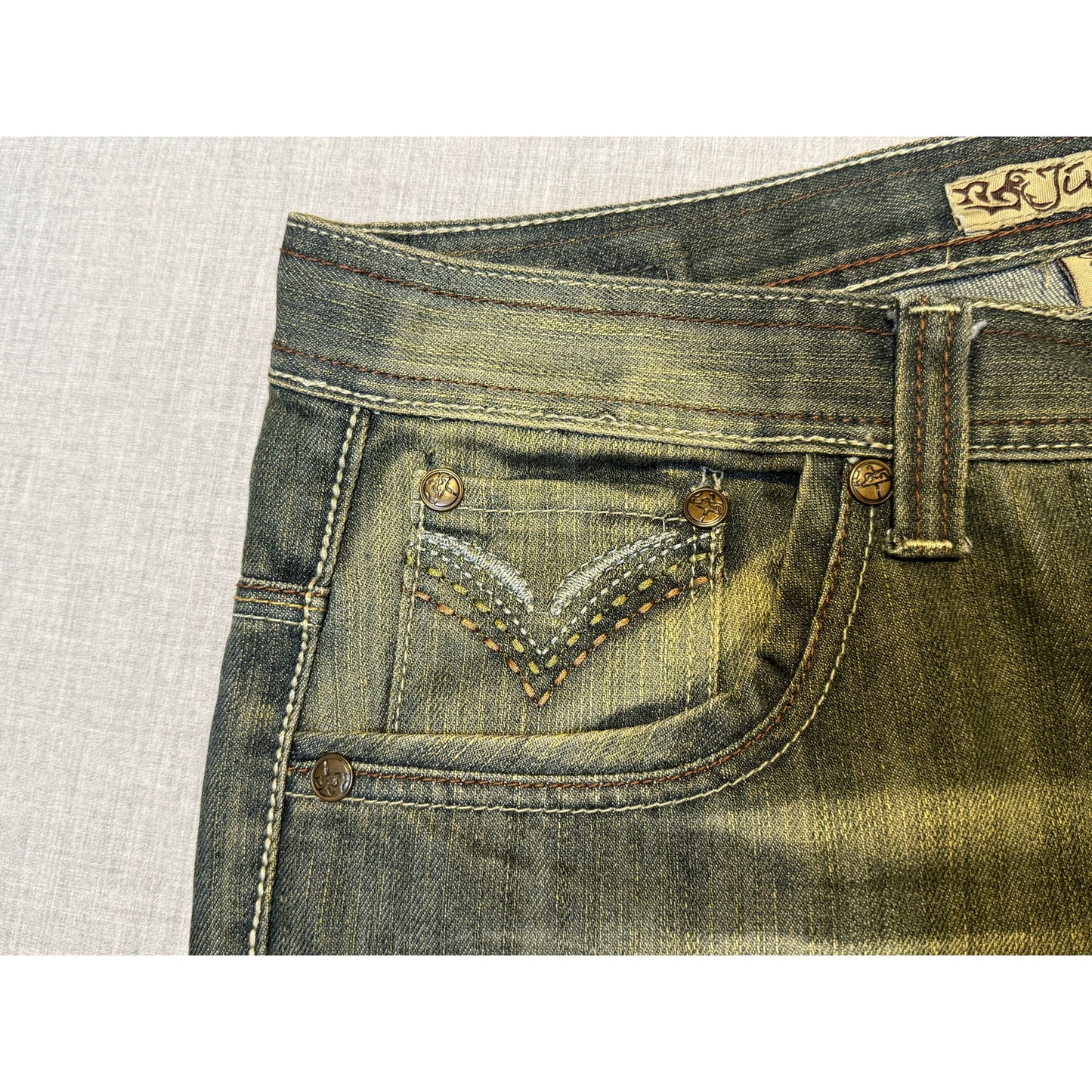 Vintage Jinzu Baggy Skater Denim Jean Shorts 40