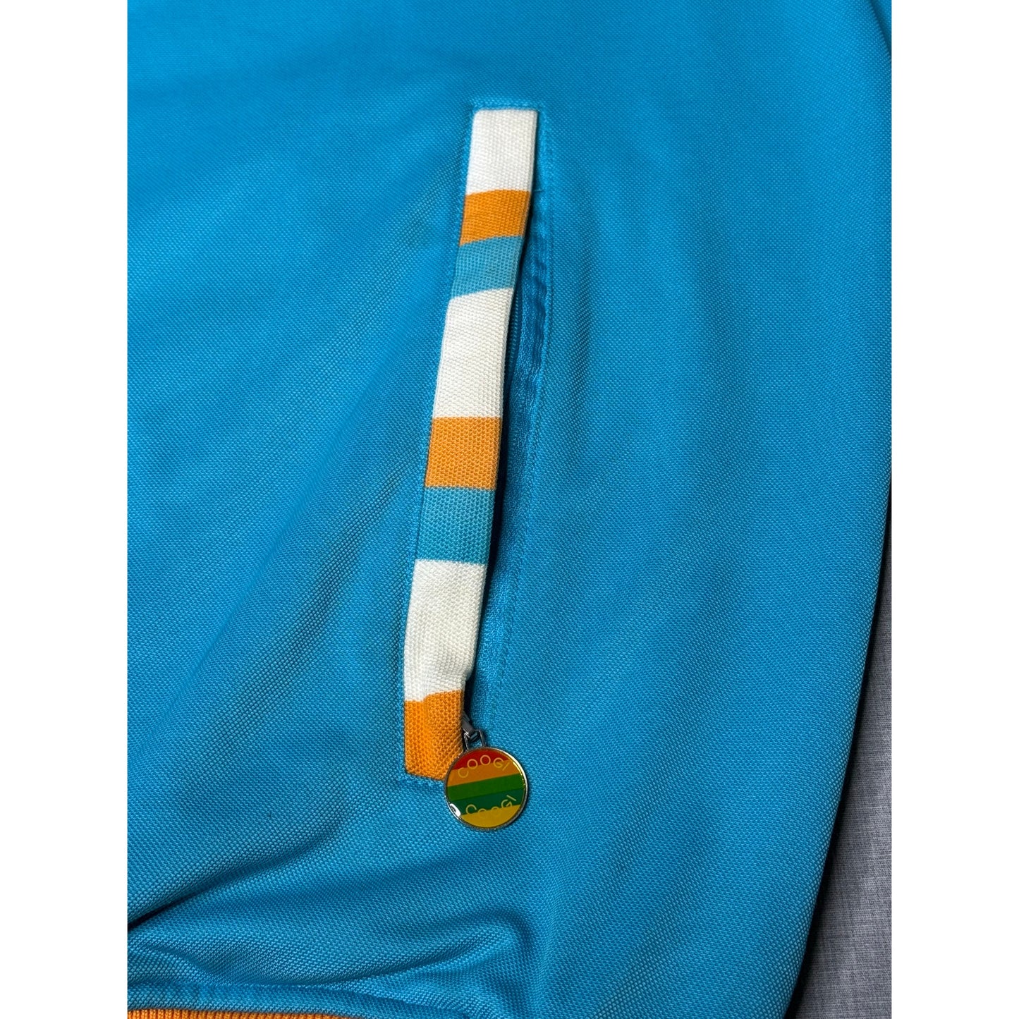 Vintage Y2K Coogi Embroidered Bird Scenery Full Zip Track Jacket 5XL
