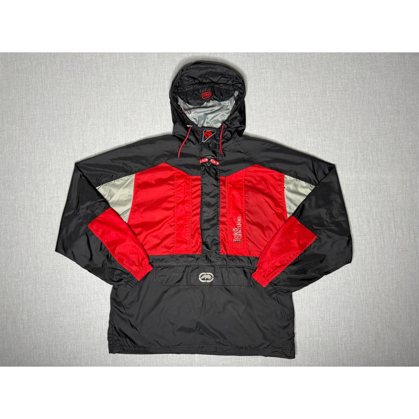 Vintage Y2K Ecko Function Half Zip Anorak Windbreaker Jacket Medium