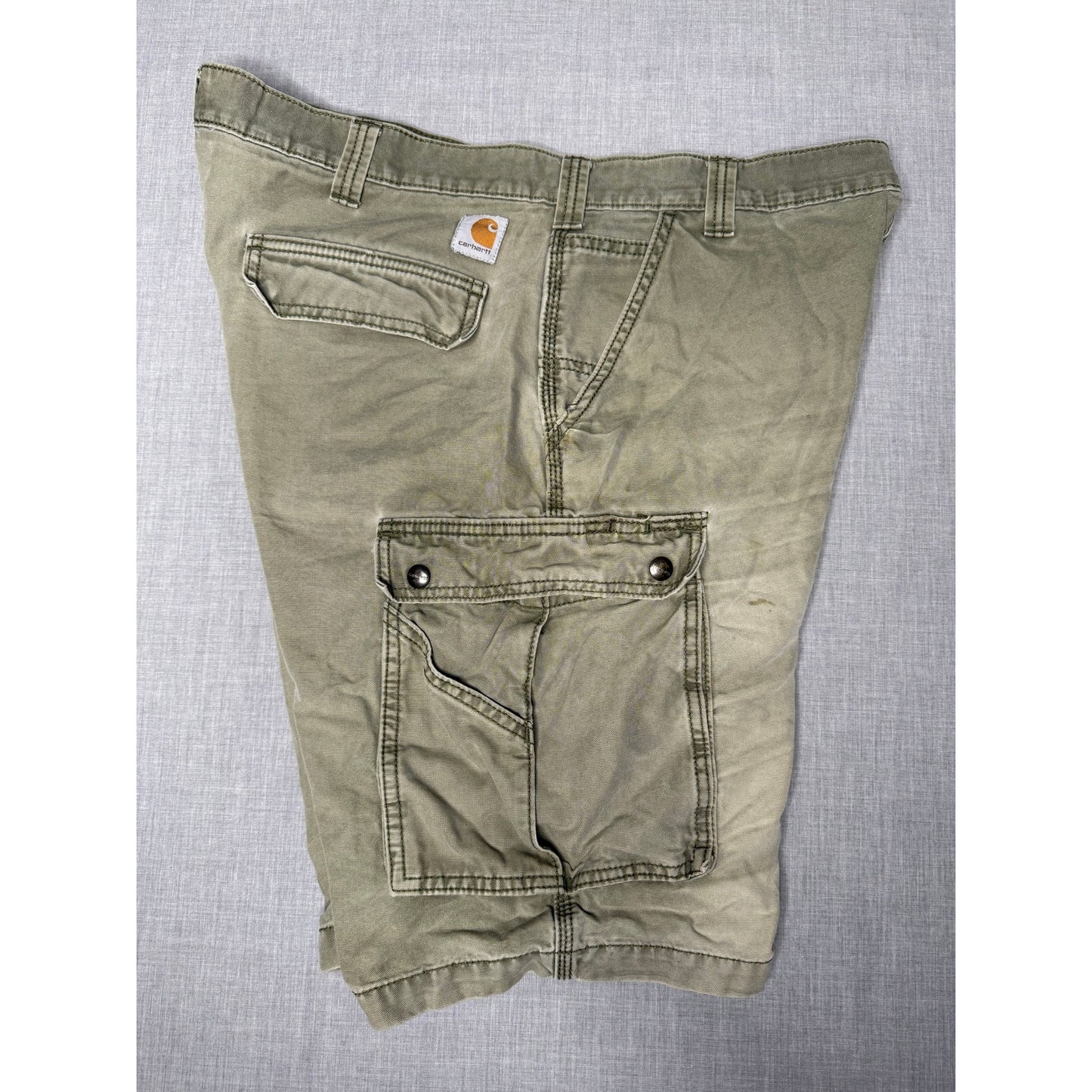Carhartt Relaxed Fit Faded Cargo Utility Workwear Shorts 38