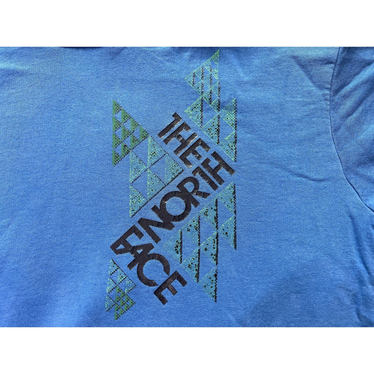 Vintage The North Face Aztec Pullover Hoodie Medium