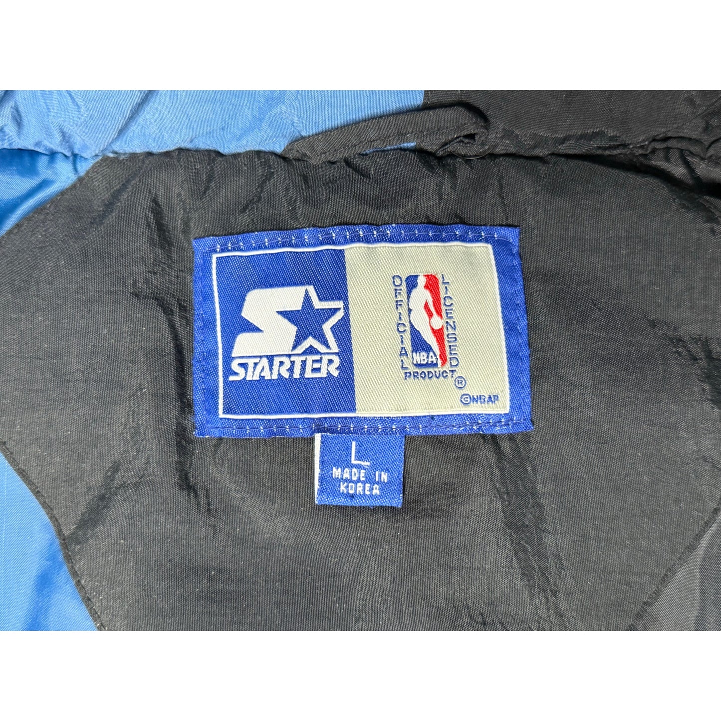 Vintage 90s Minnesota Timberwolves Puffer Starter Jacket Large