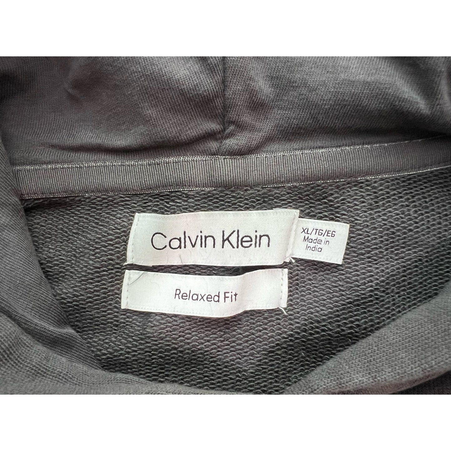Calvin Klein Relaxed Fit Pullover Hoodie XL