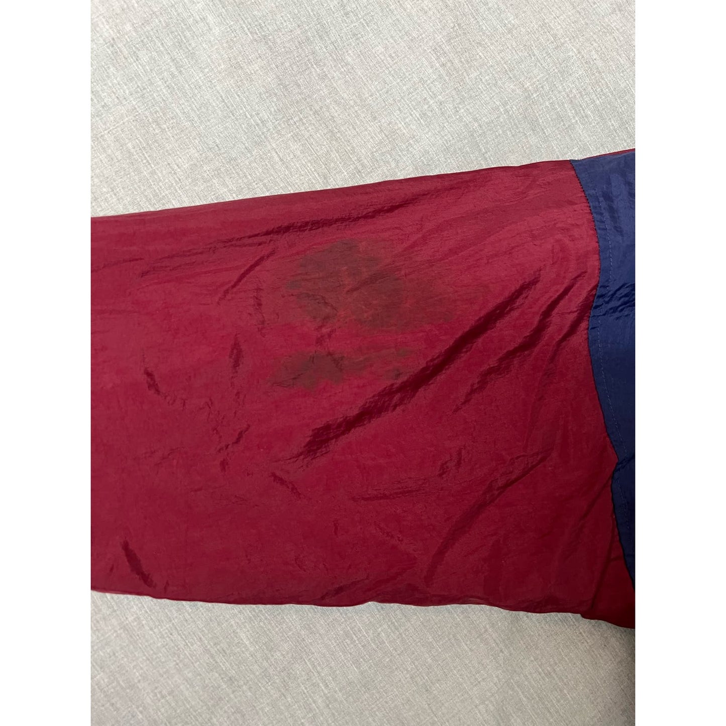 Vintage USA Olympic Half Zip Lined Windbreaker Jacket Medium