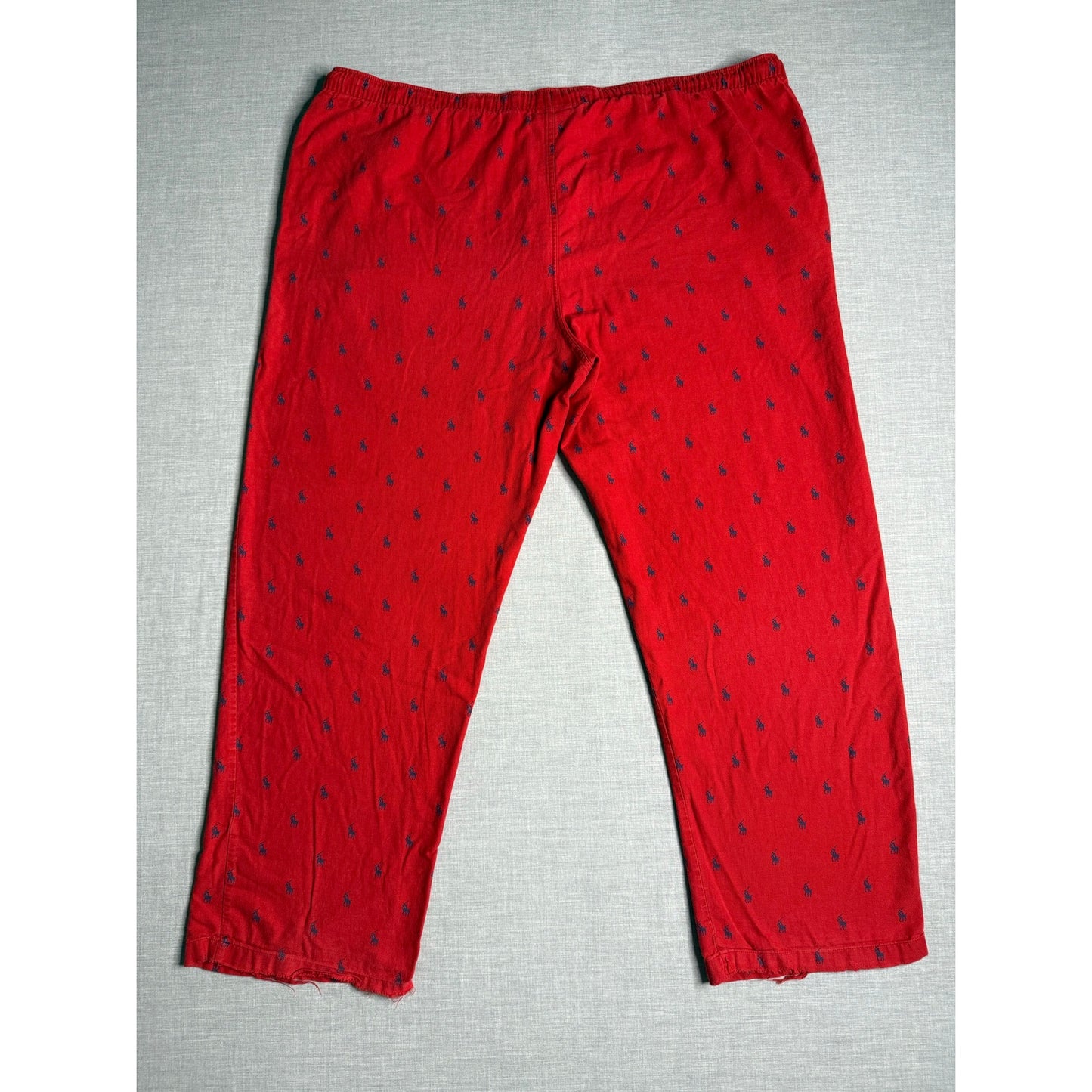 Vintage Y2K Polo Ralph Lauren Sleepwear All Over Logo Pajama Pants Medium