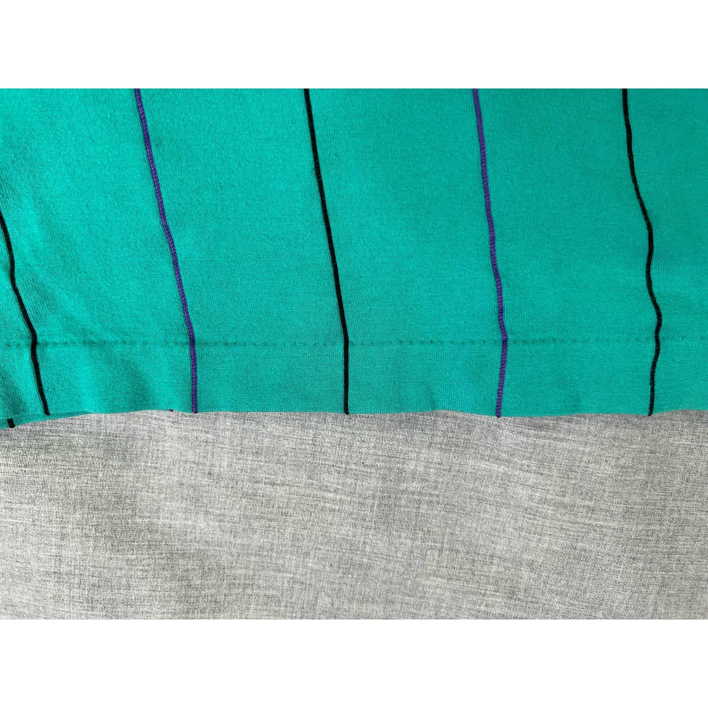 Vintage Boast Hammond Golf Club Single Stitch Pin Stripe Polo Shirt XL