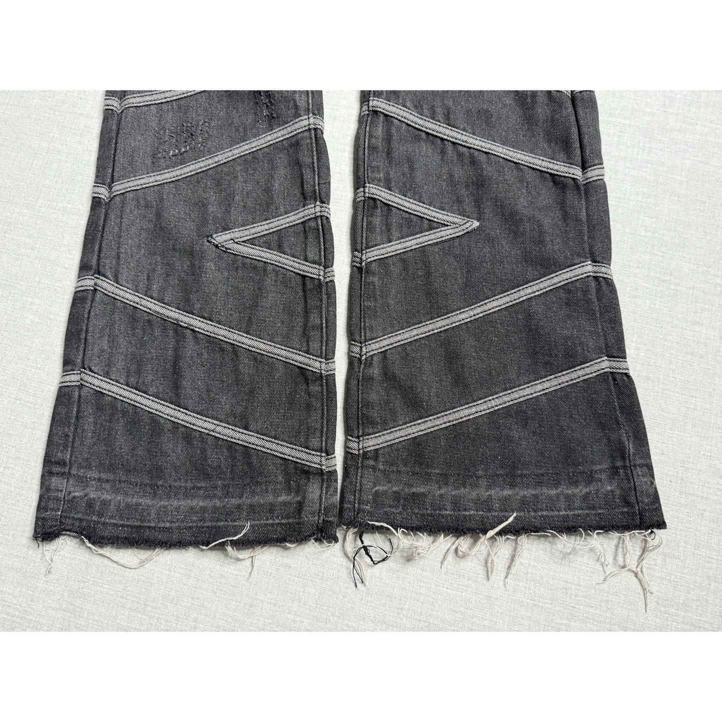 Rebel Vengeance Stacked Flared Jeans 28