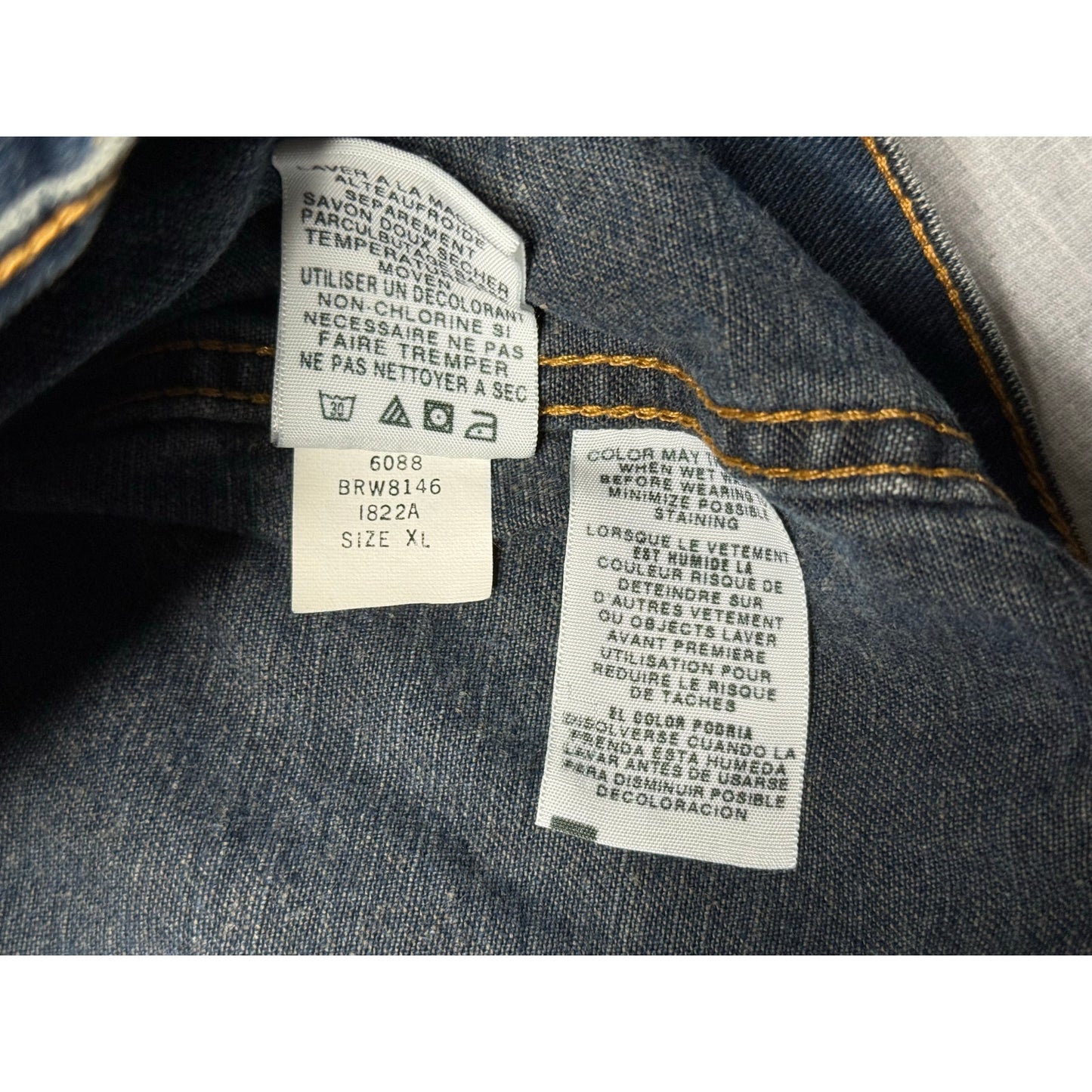 Tommy Hilfiger Button Up Denim Jean Jacket Women’s XL
