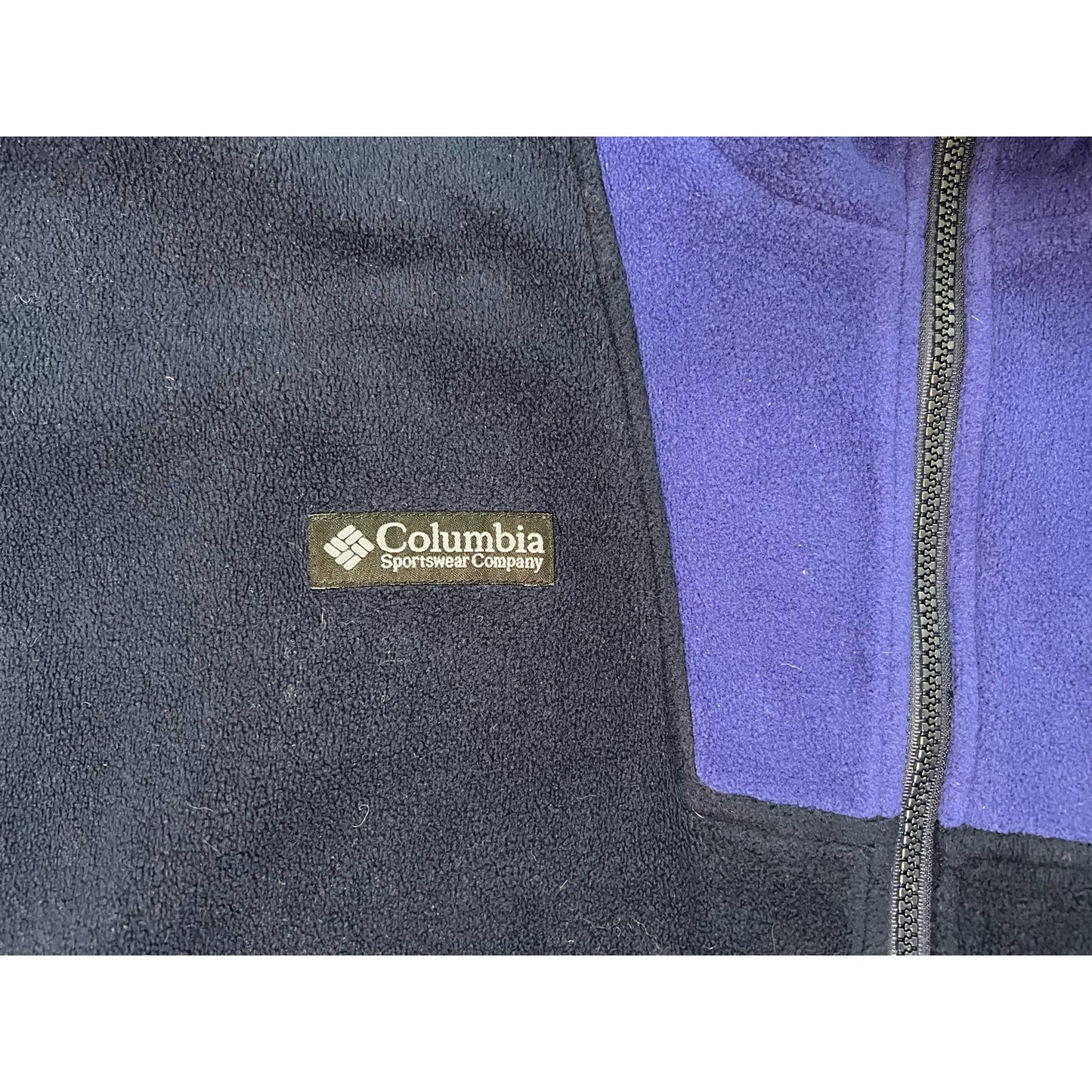 Vintage Columbia Sportswear Full Zip Fleece Sweatshirt Womens Large