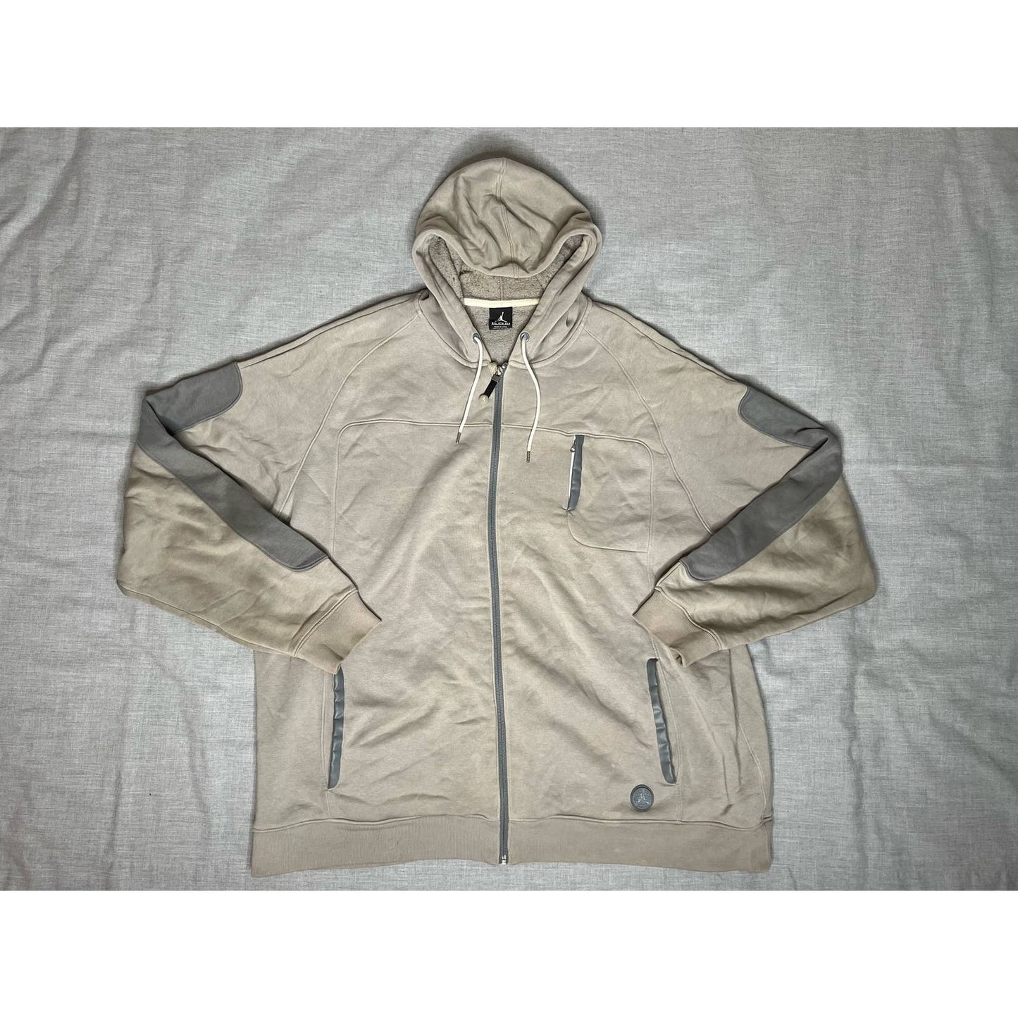 Air Jordan Full Zip Chest Pocket Hoodie 3XL