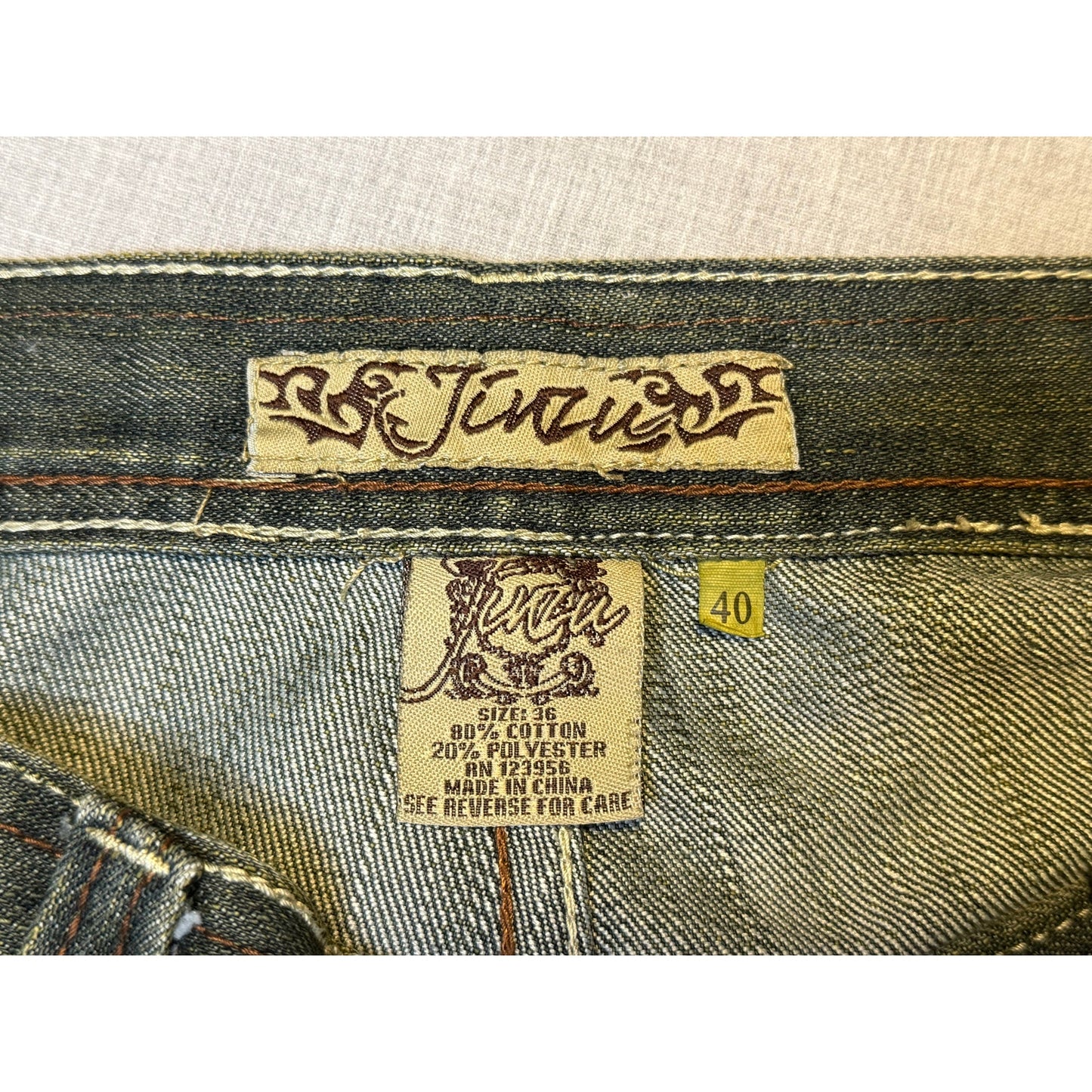 Vintage Jinzu Baggy Skater Denim Jean Shorts 40