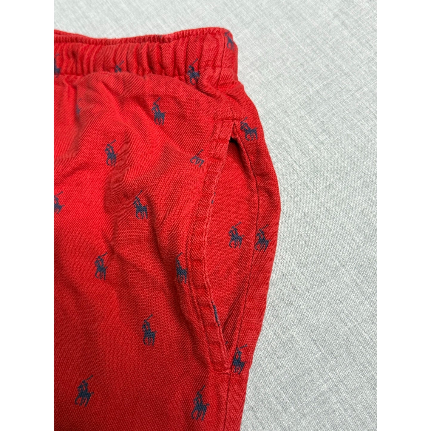 Vintage Y2K Polo Ralph Lauren Sleepwear All Over Logo Pajama Pants Medium