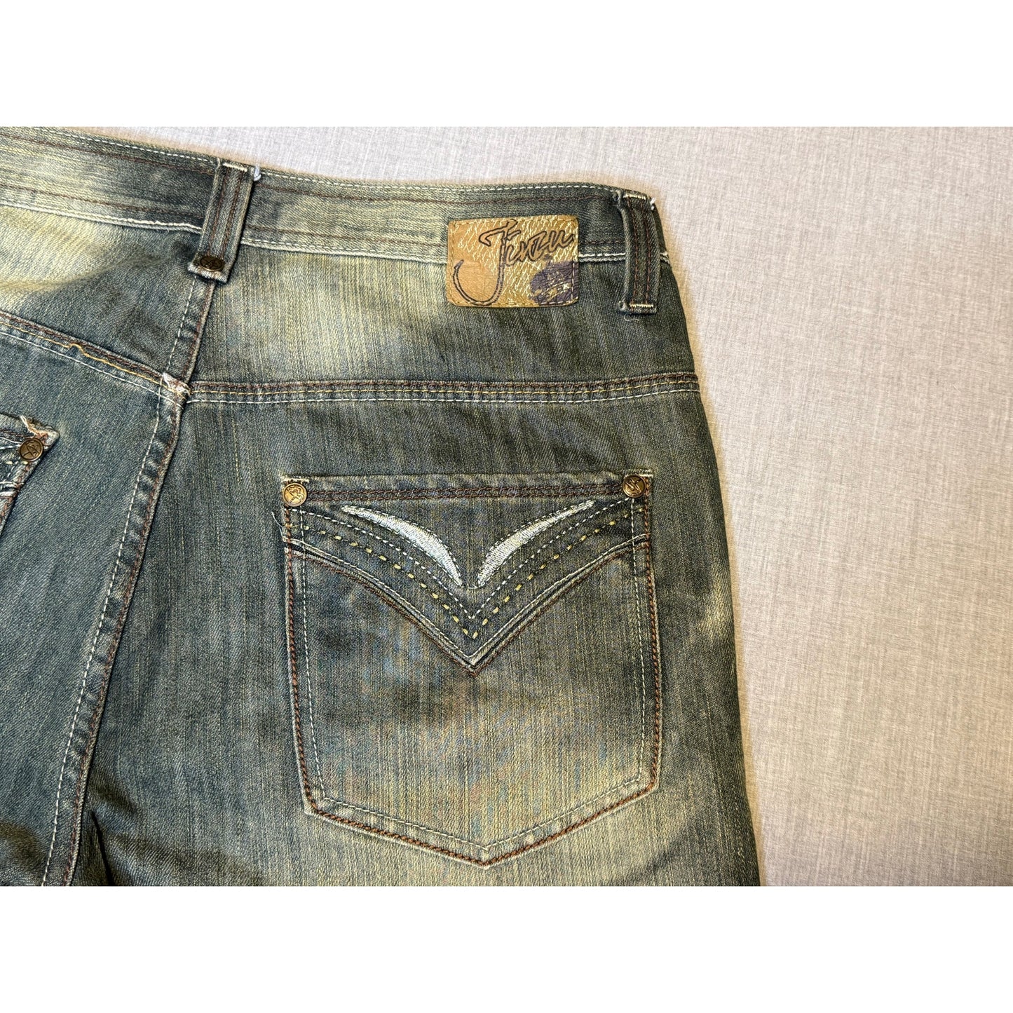Vintage Jinzu Baggy Skater Denim Jean Shorts 40