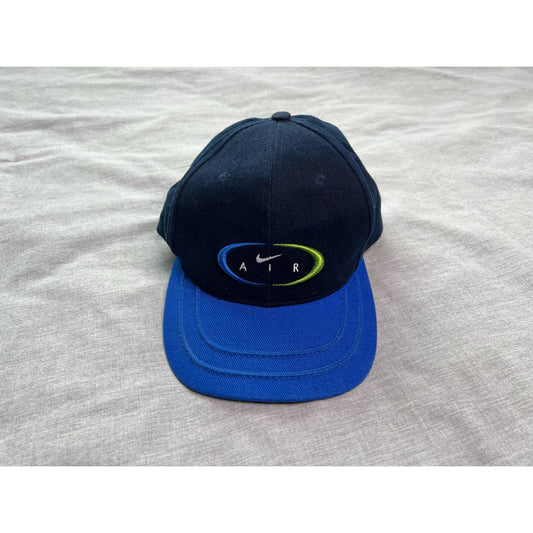Vintage 90s Nike Air Oval Logo Snapback Hat