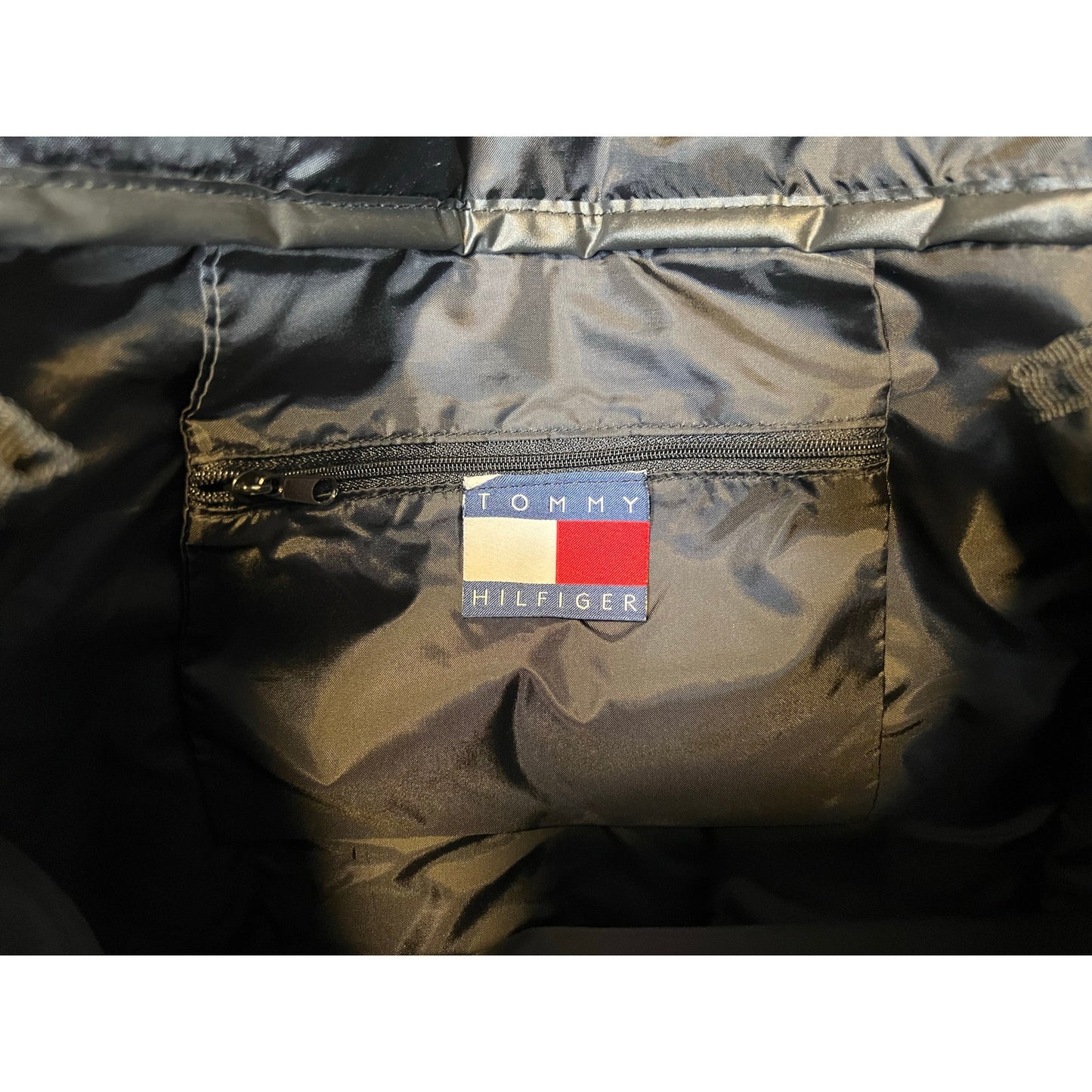 Vintage Tommy Hilfiger Multi Pocket Crossbody Sling Bag