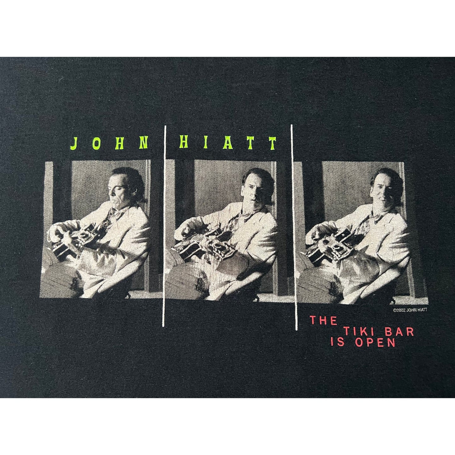 Vintage John Hiatt World Tour 2002 T-shirt XL