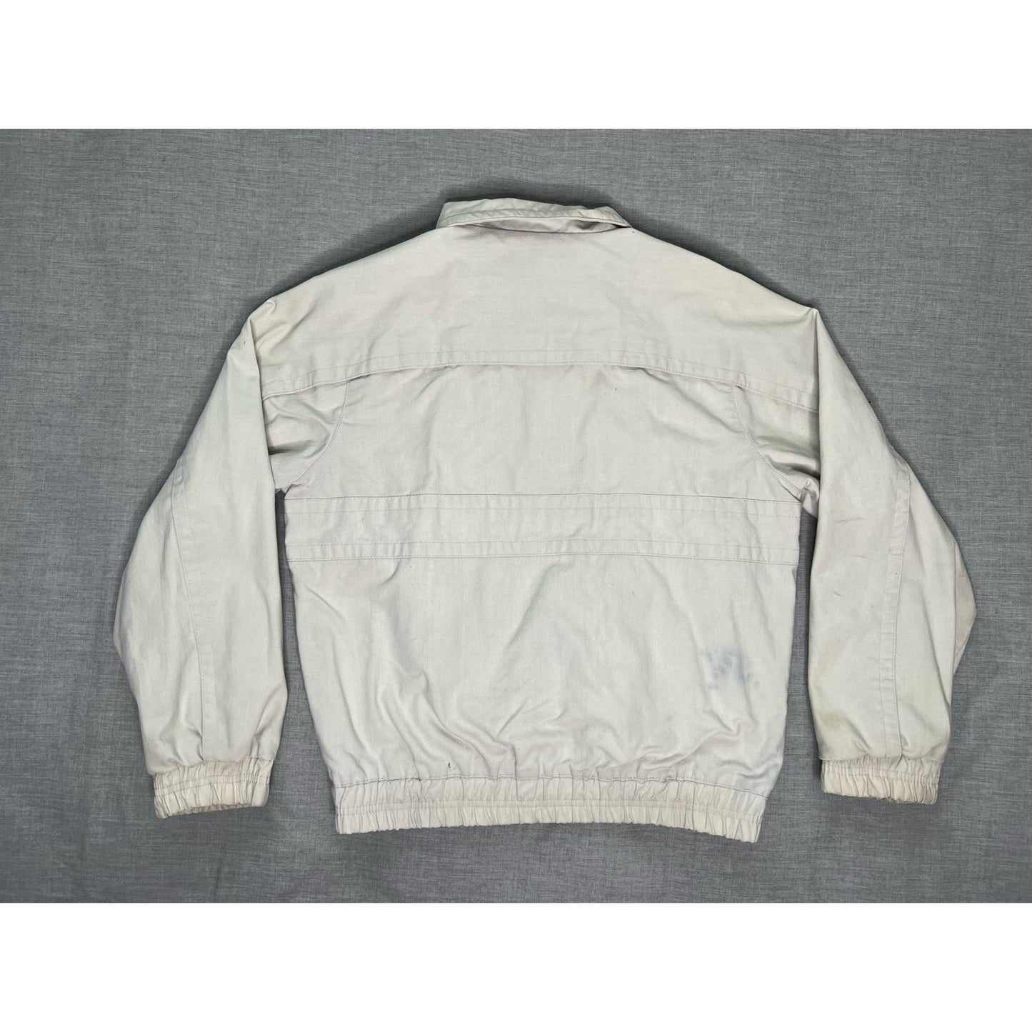 Vintage Pacific Trail Cream Full Zip Collared Jacket Womens 14