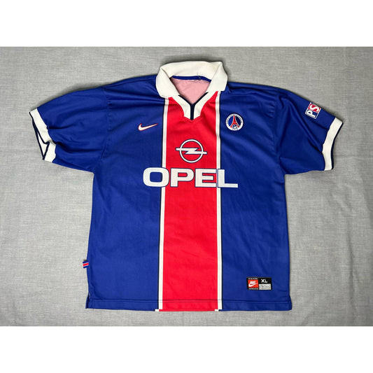 Vintage Nike PSG Paris Saint Germain 1997-1998 Home Soccer Jersey XL