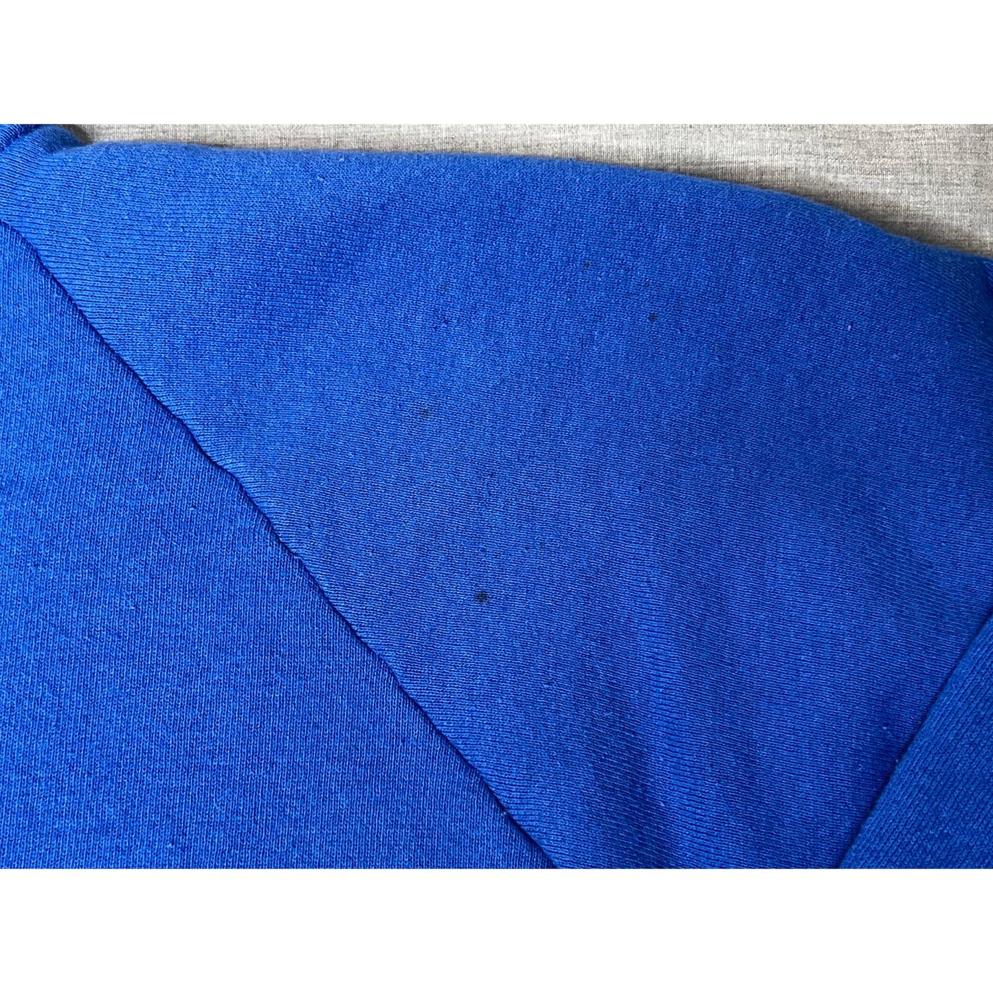 Vintage 90s Fruit of the Loom Blue Blank Crewneck Sweatshirt XL