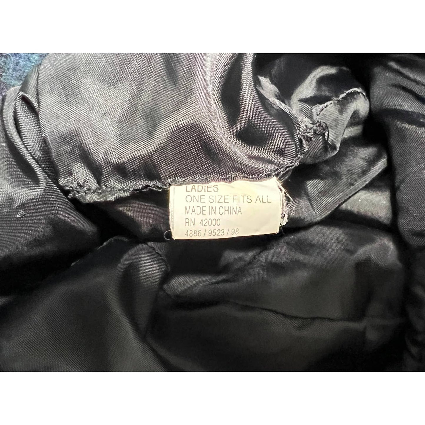 Vintage Womens Fleece Aztec Bucket Hat