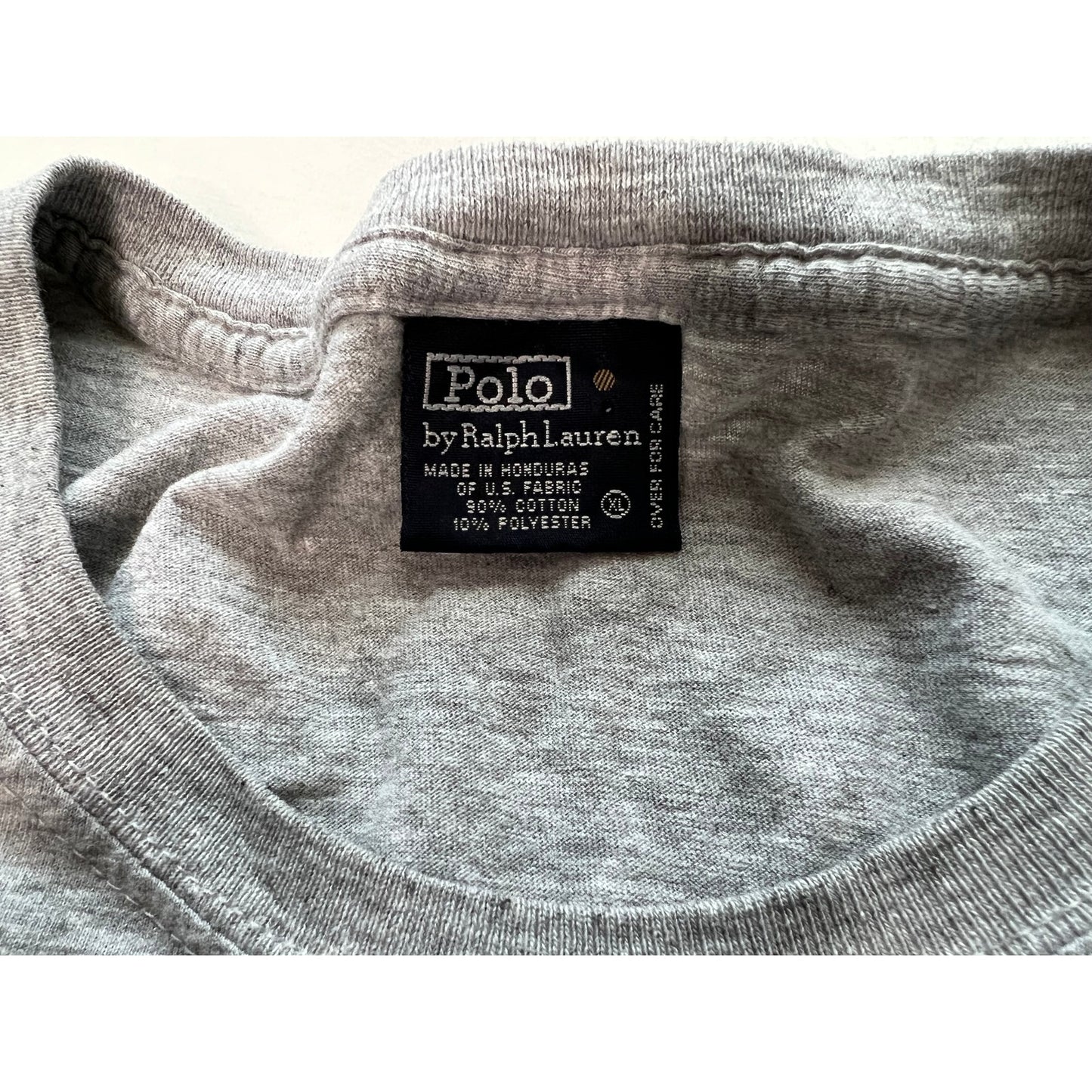 Vintage 90s Polo Ralph Lauren Embroidered Logo T-shirt XL