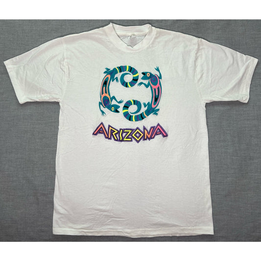 Vintage Arizona Lizard Single Stitch Graphic T-shirt Large