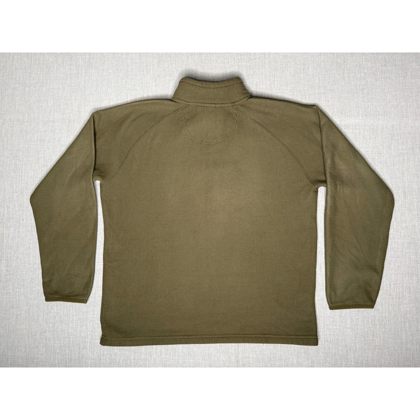 The North Face Waffle Knit Thermal Quarter Zip Sweatshirt Large