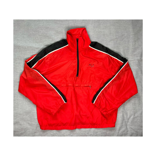 Vintage 70s Nike Anorak Half Zip Pullover Windbreaker Jacket Large