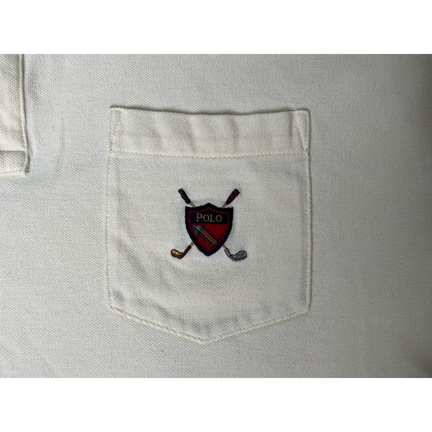 Vintage 90s Polo Golf Ralph Lauren Pocket Polo Shirt XL