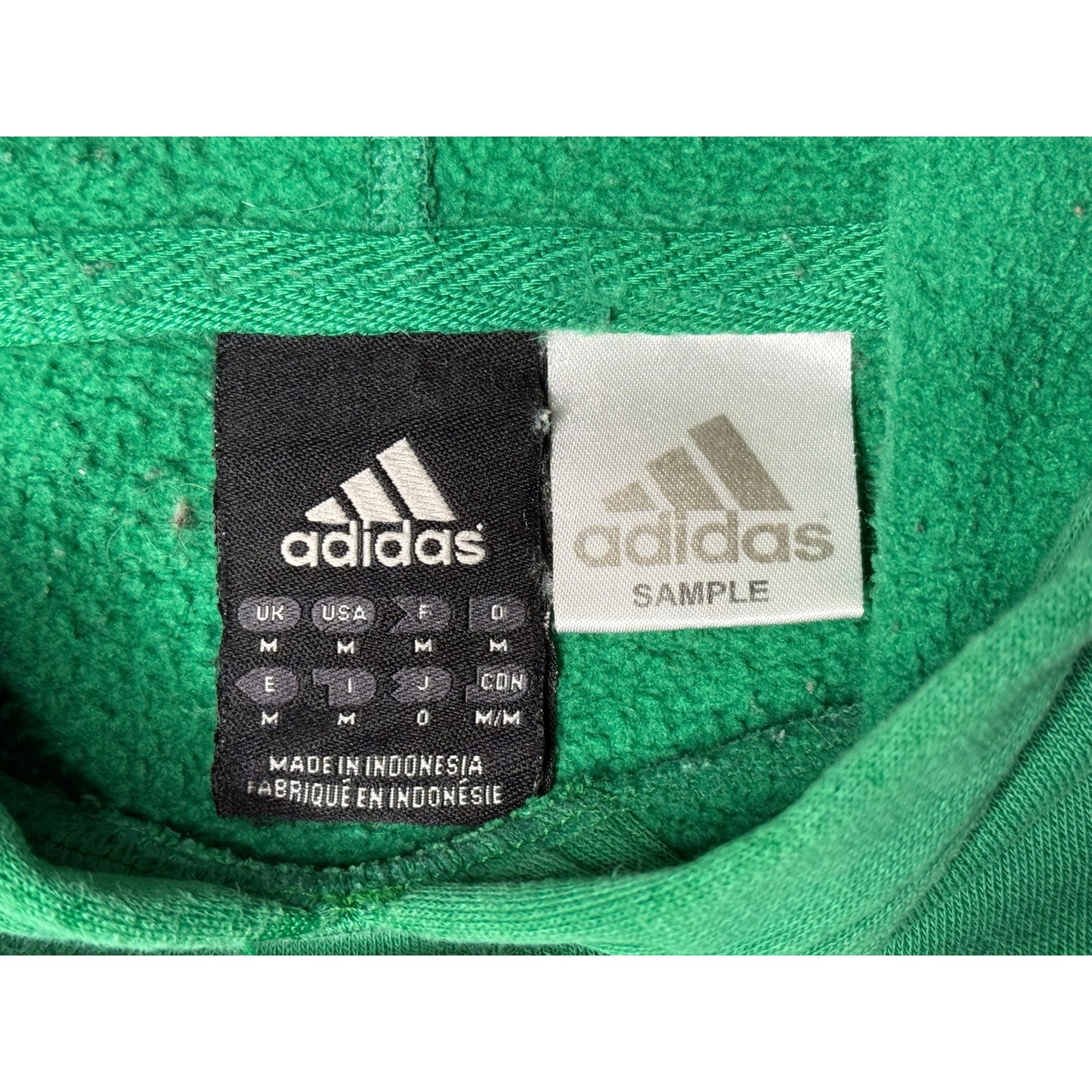 Vintage Y2K Adidas Sample Pullover Hoodie Medium