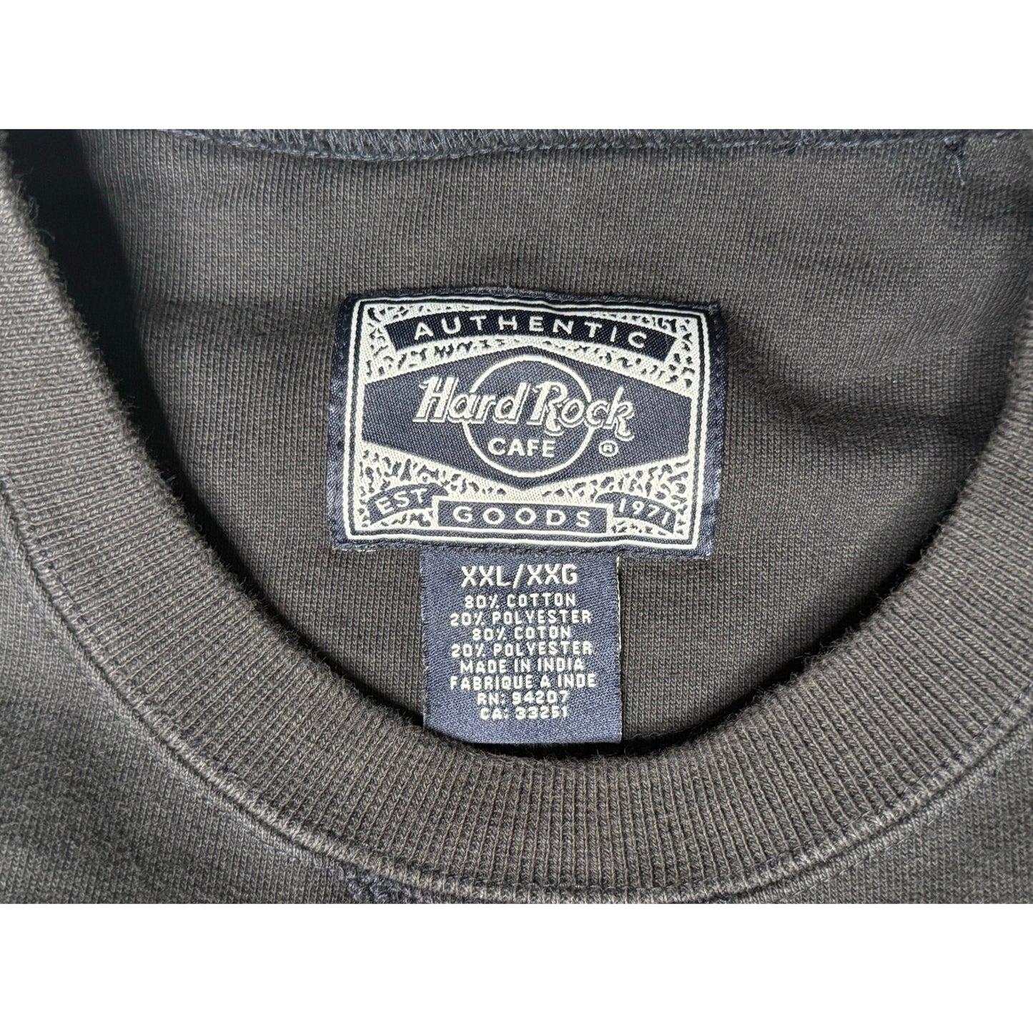 Hard Rock Cafe Orlando Florida Pullover Crewneck Sweatshirt 2XL