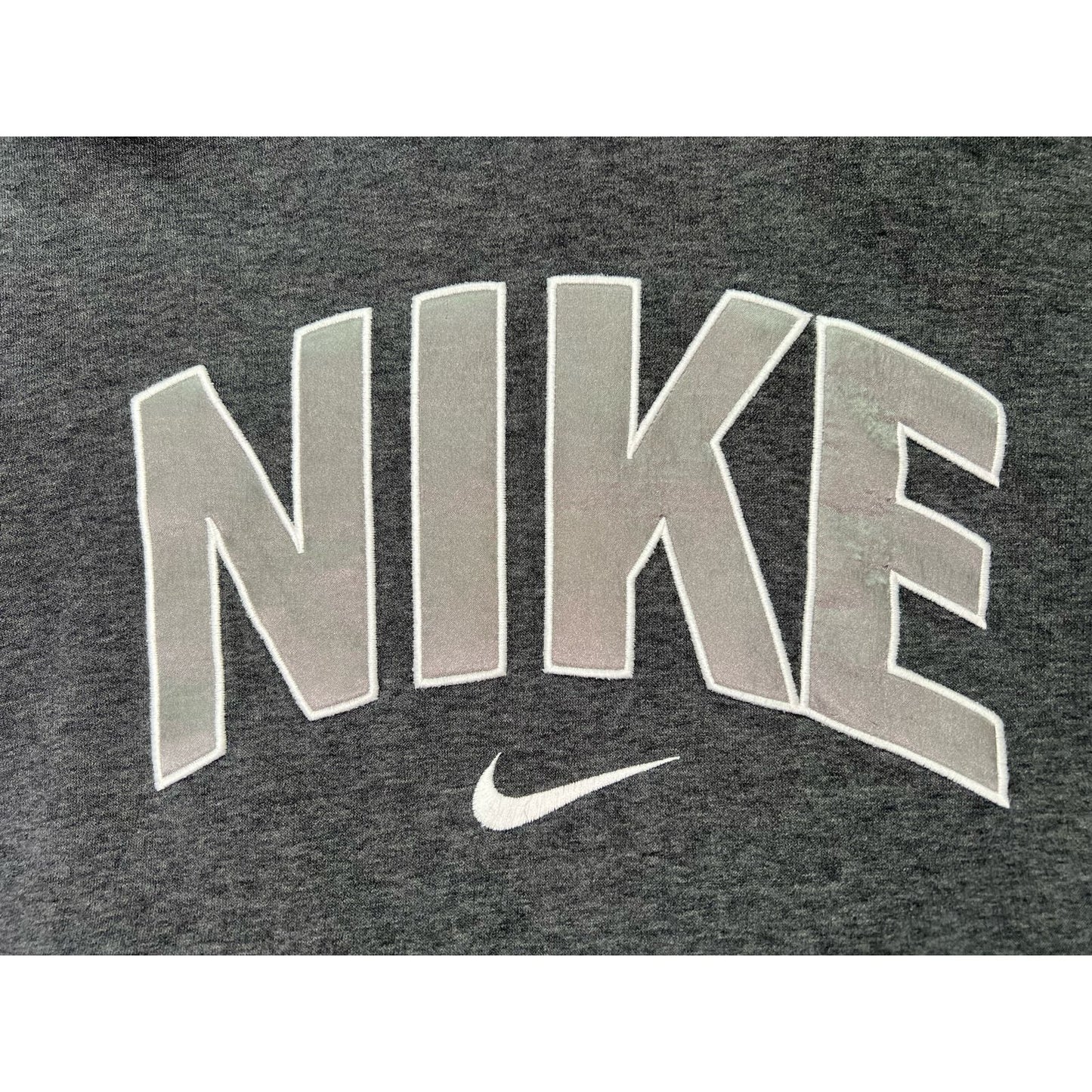 Nike Spell Out Logo Pullover Hoodie Medium