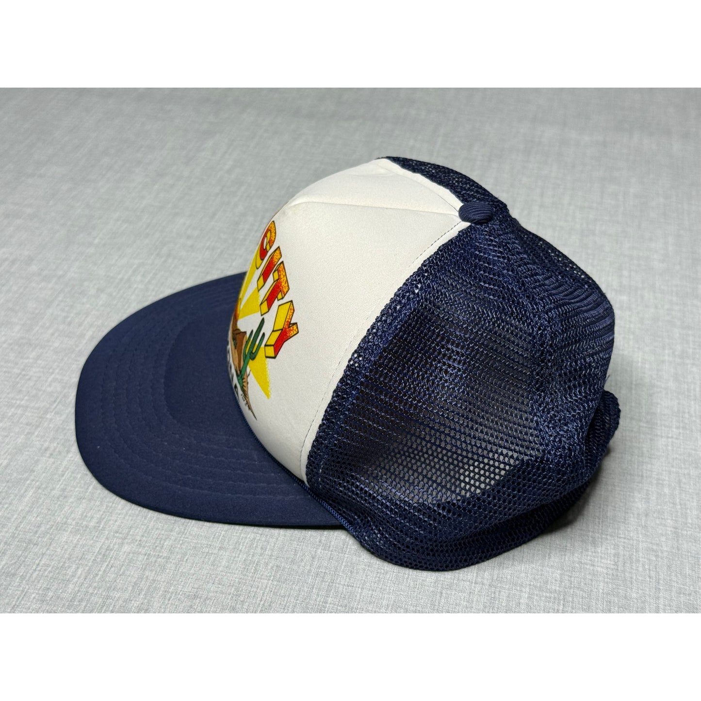 Vintage 80s Sun City Arizona Snapback Trucker Hat