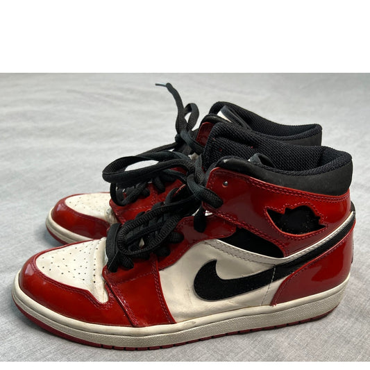 Vintage Air Jordan 1 Mid 2003 Patent Leather Chicago Mens 9