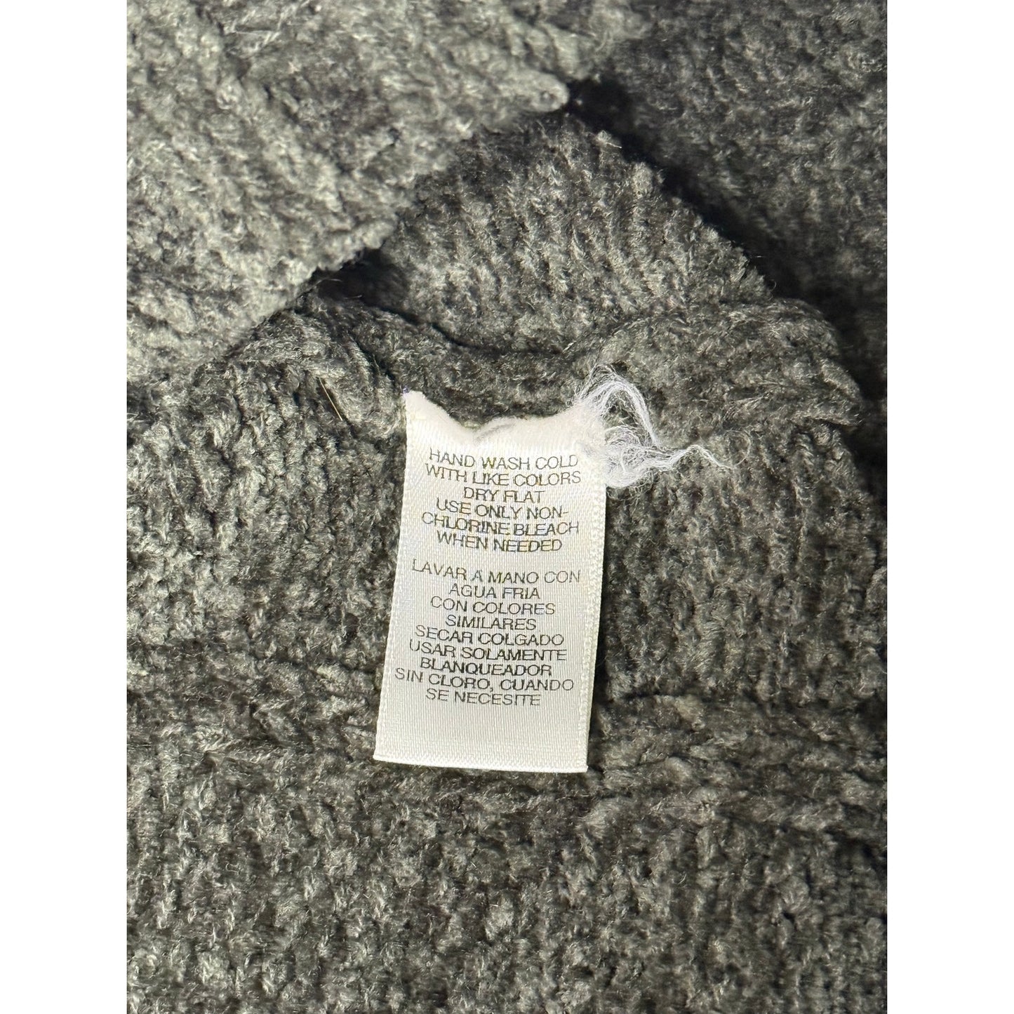 Vintage J.T. Beckett Chunky Rib Knit Sweater Large