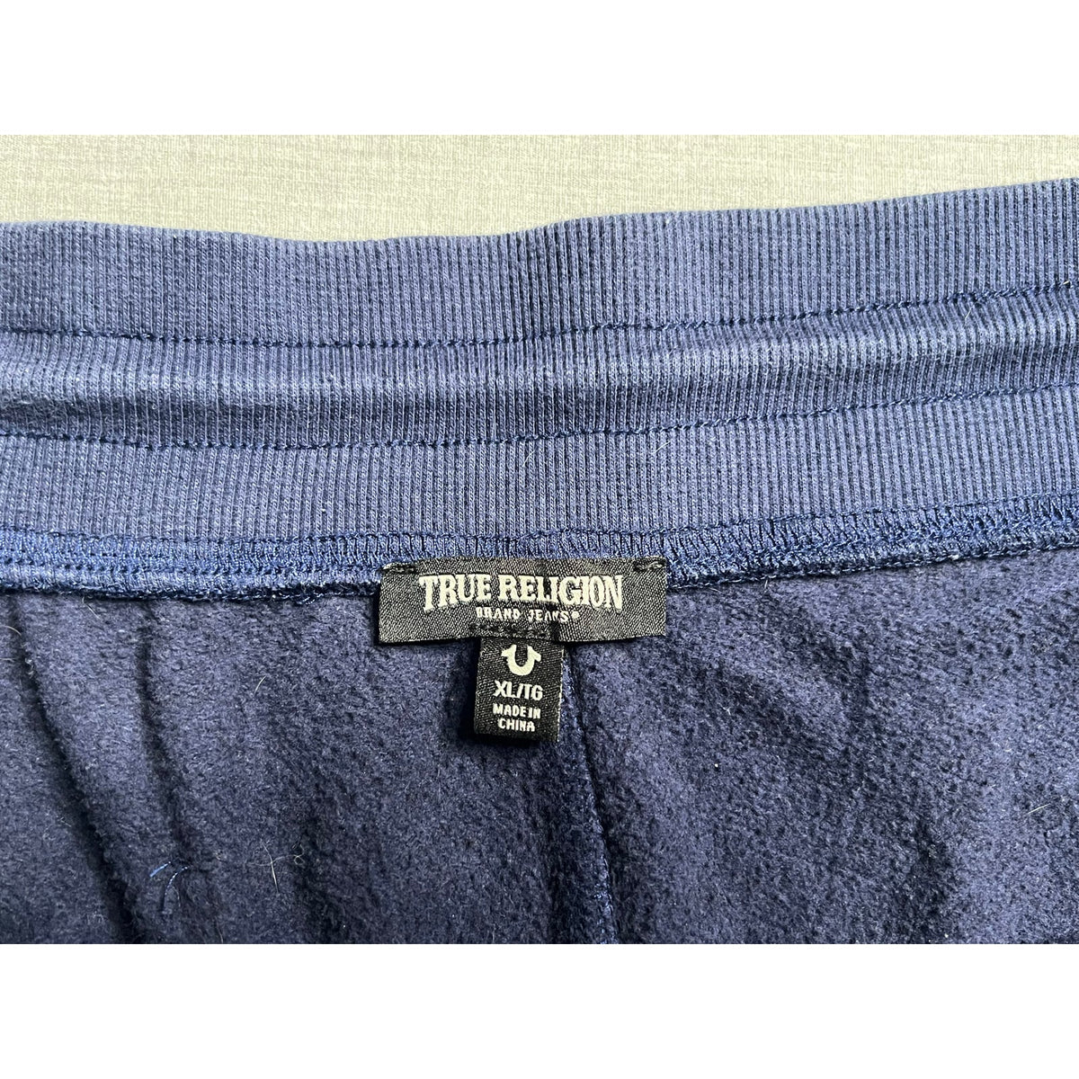 True Religion Navy Blue Jogger Sweatpants XL