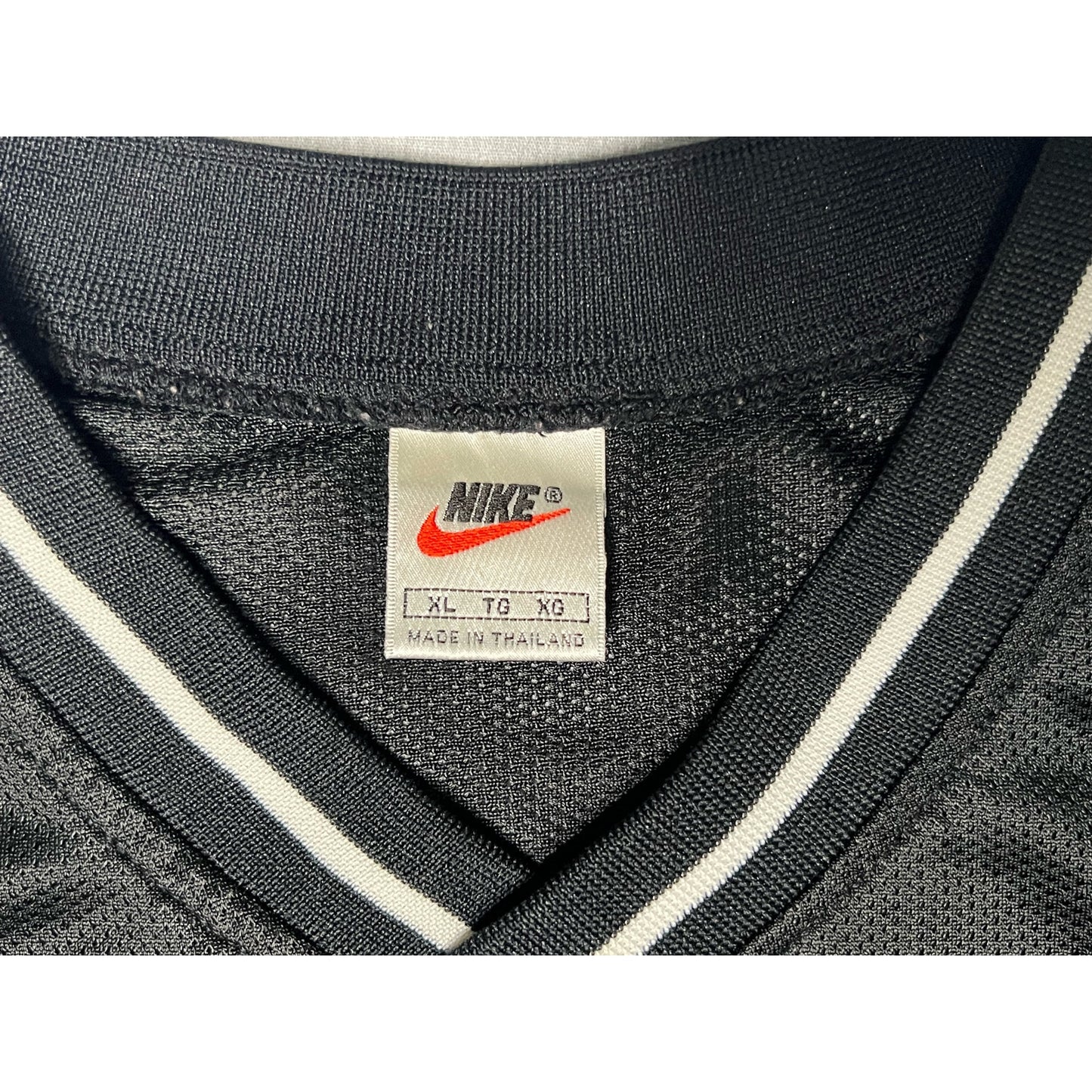 Vintage 90s Nike Sportswear Athletic Mesh V-neck T-shirt XL