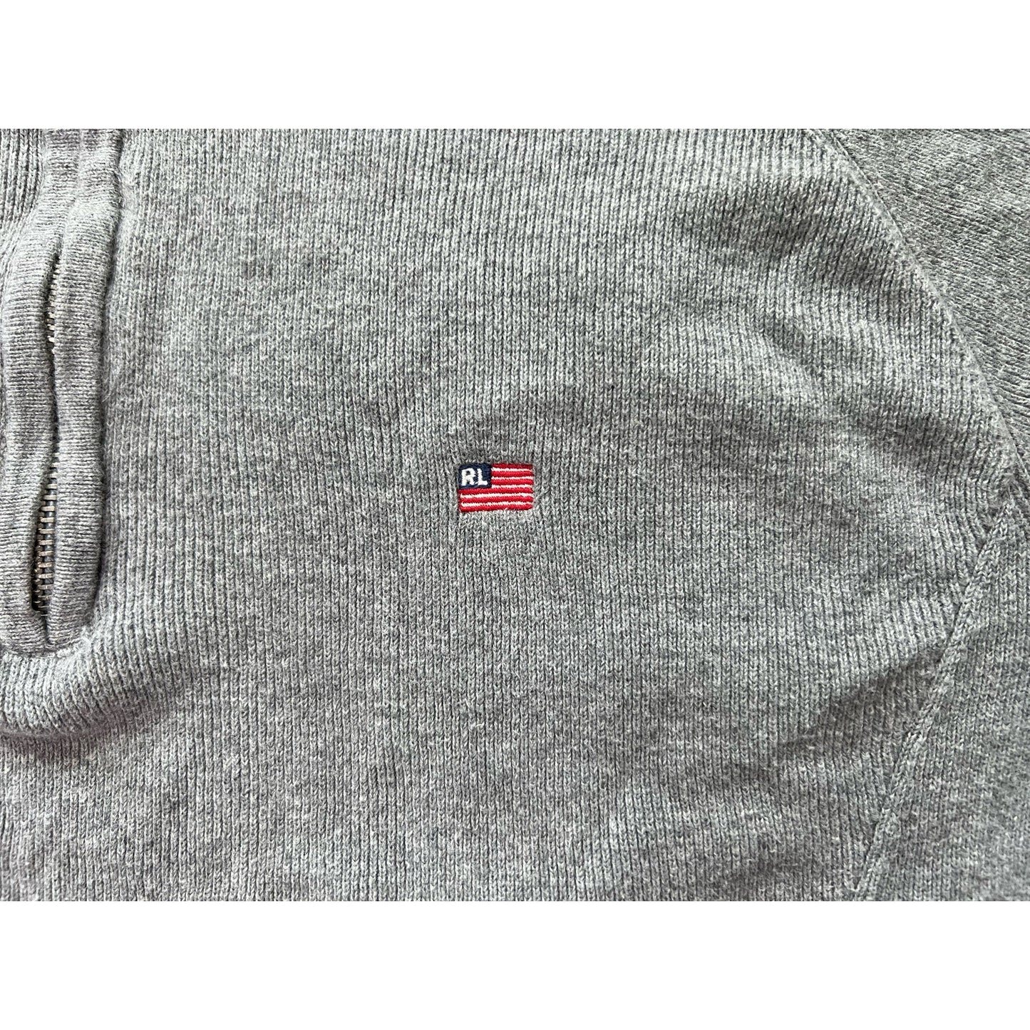 Vintage Y2K Polo Jeans Co Ralph Lauren Quarter Zip Sweater Womens XL